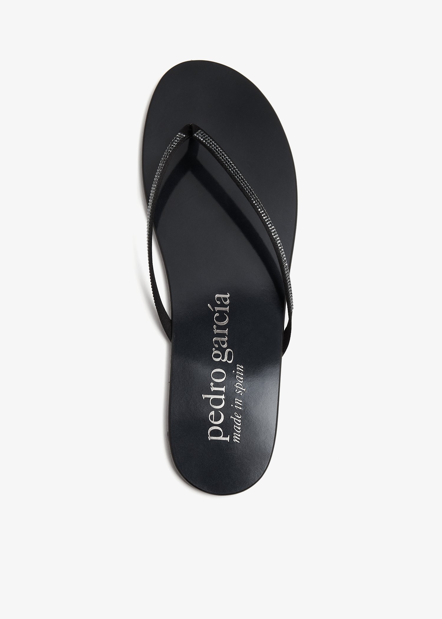 

Prune sandals, Black