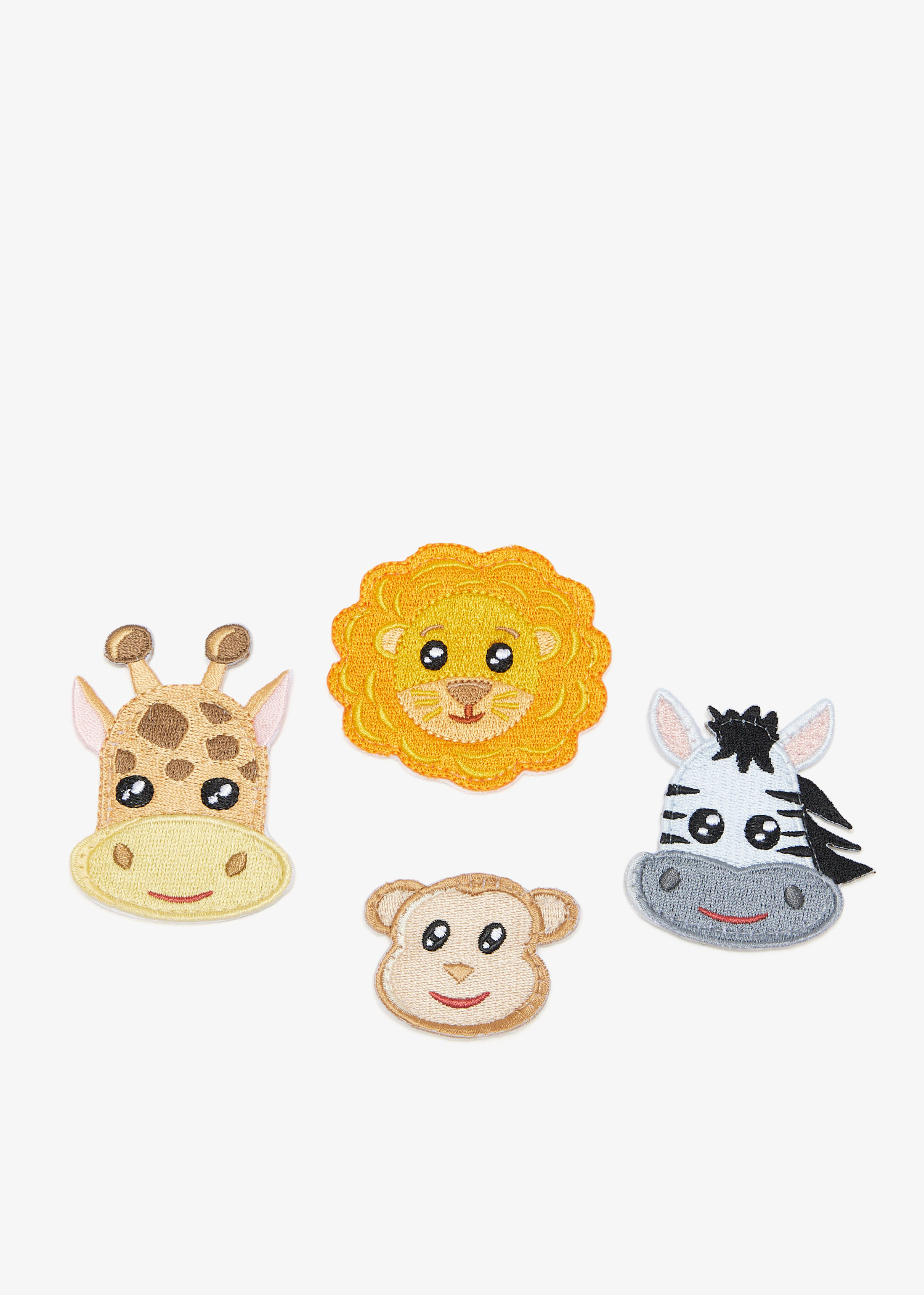 

Zoo Animals patch set, Multicolored