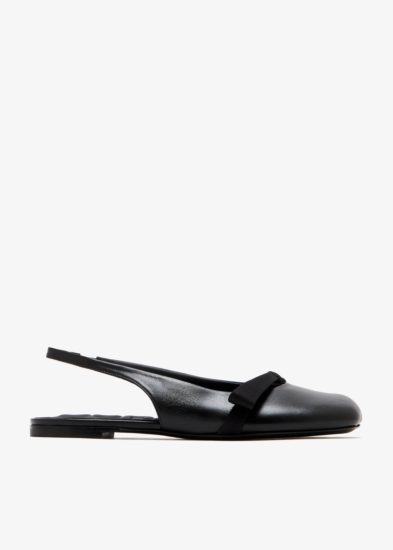 

Pupa slingback flats, Black