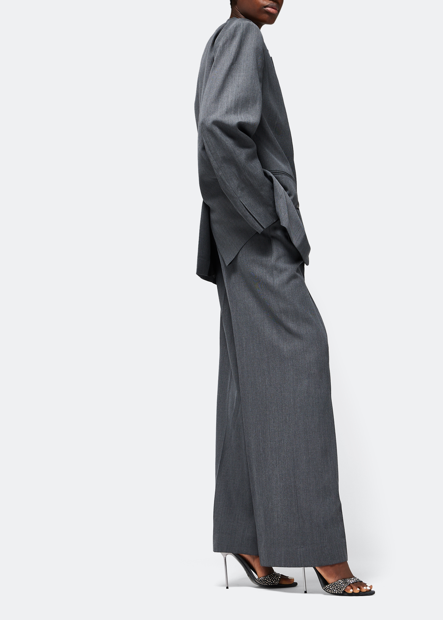 

Holly Lidia mules, Grey