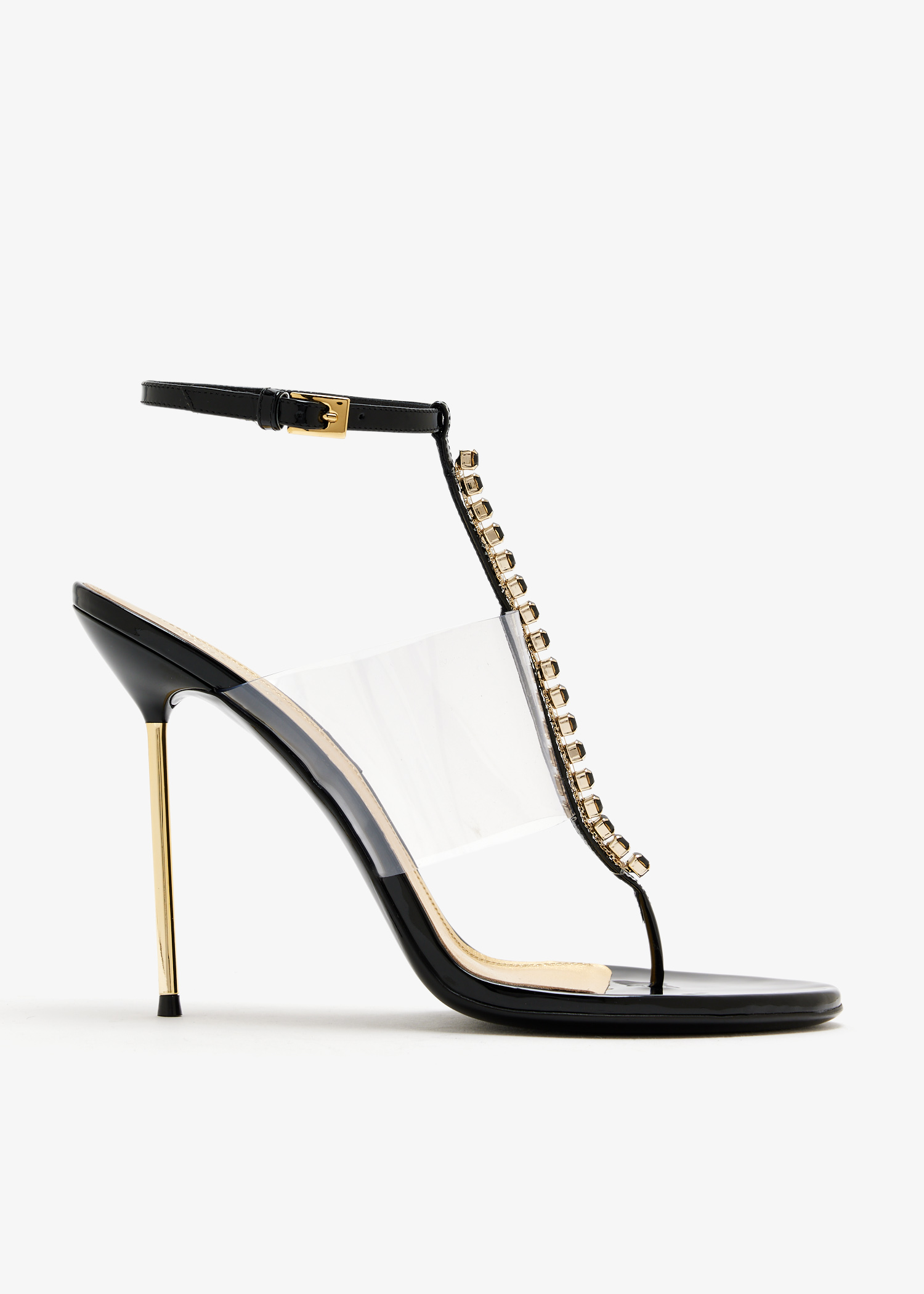 

Lidia T-strap sandals, Black
