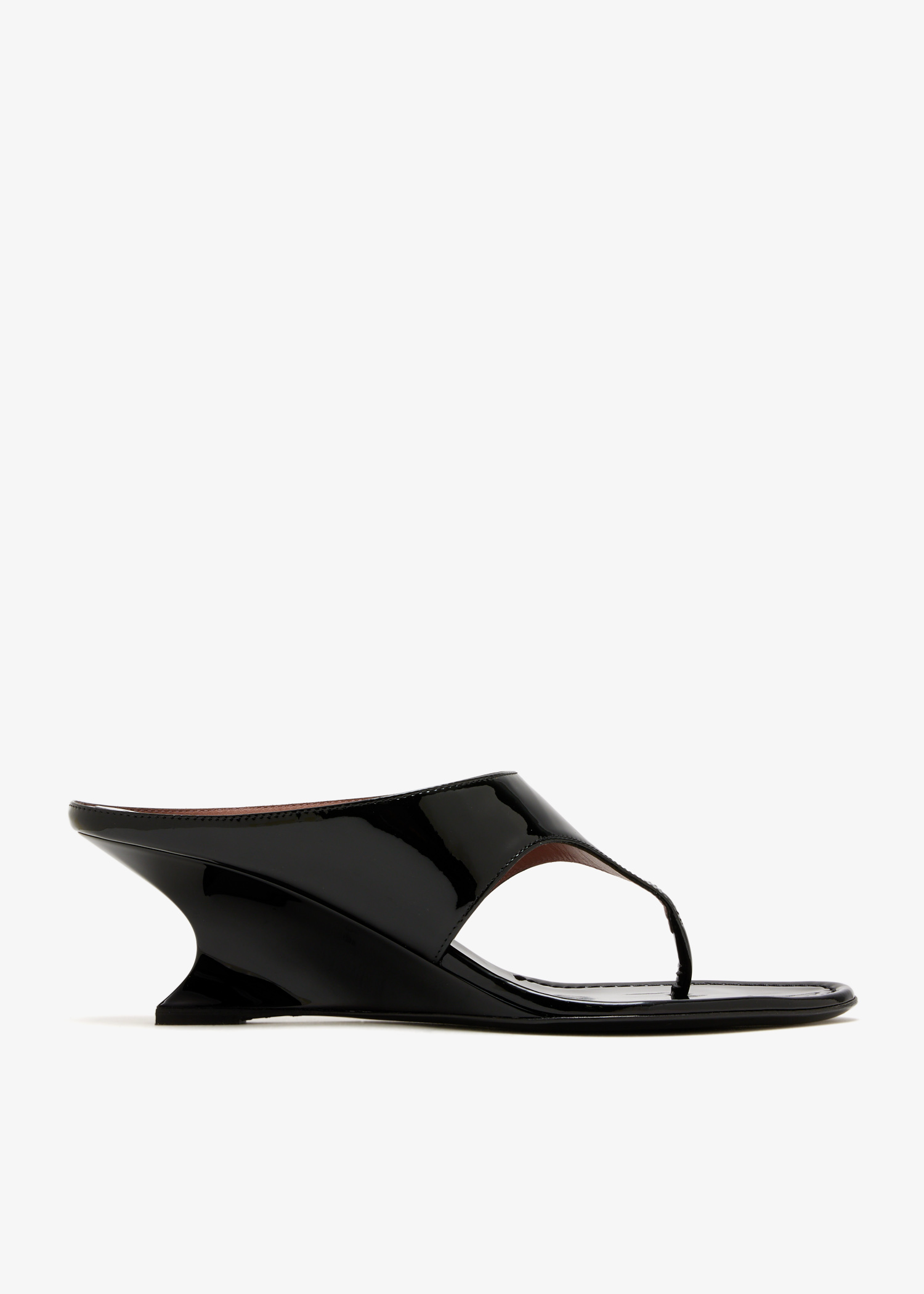 

Nina 50 thong mules, Black