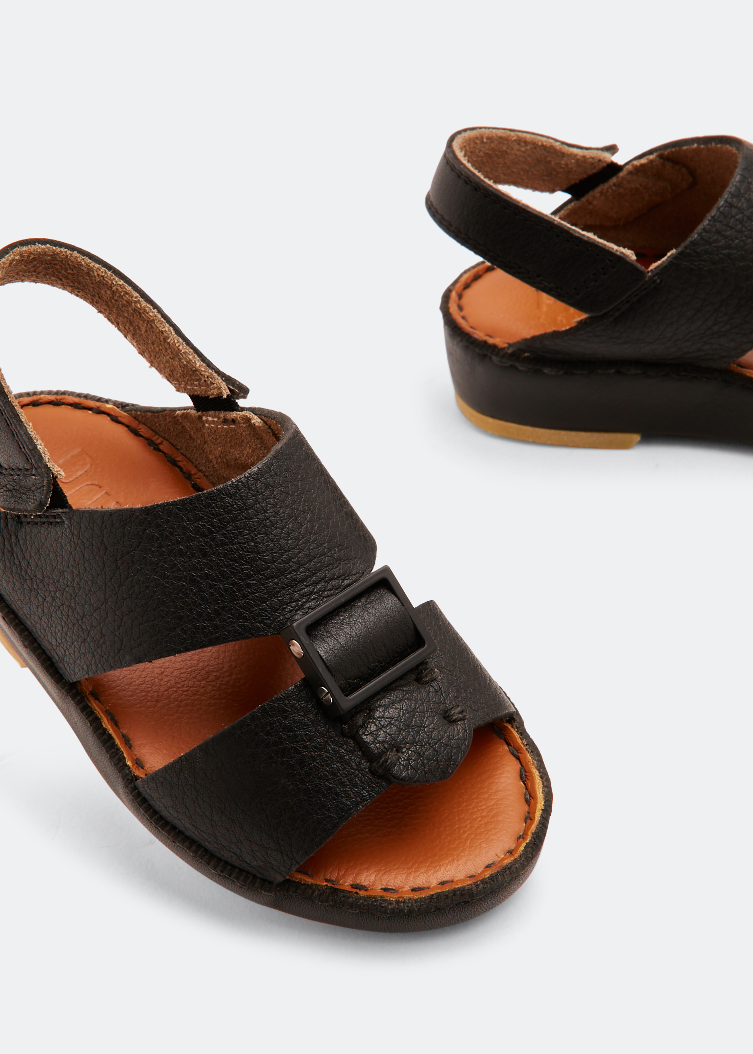 

Quadratura sandals, Black