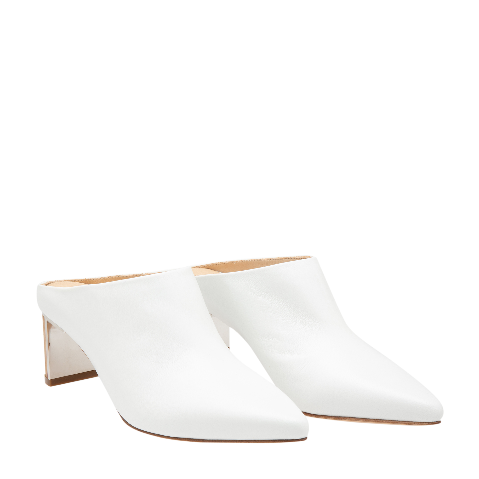 

Leiva mules, White
