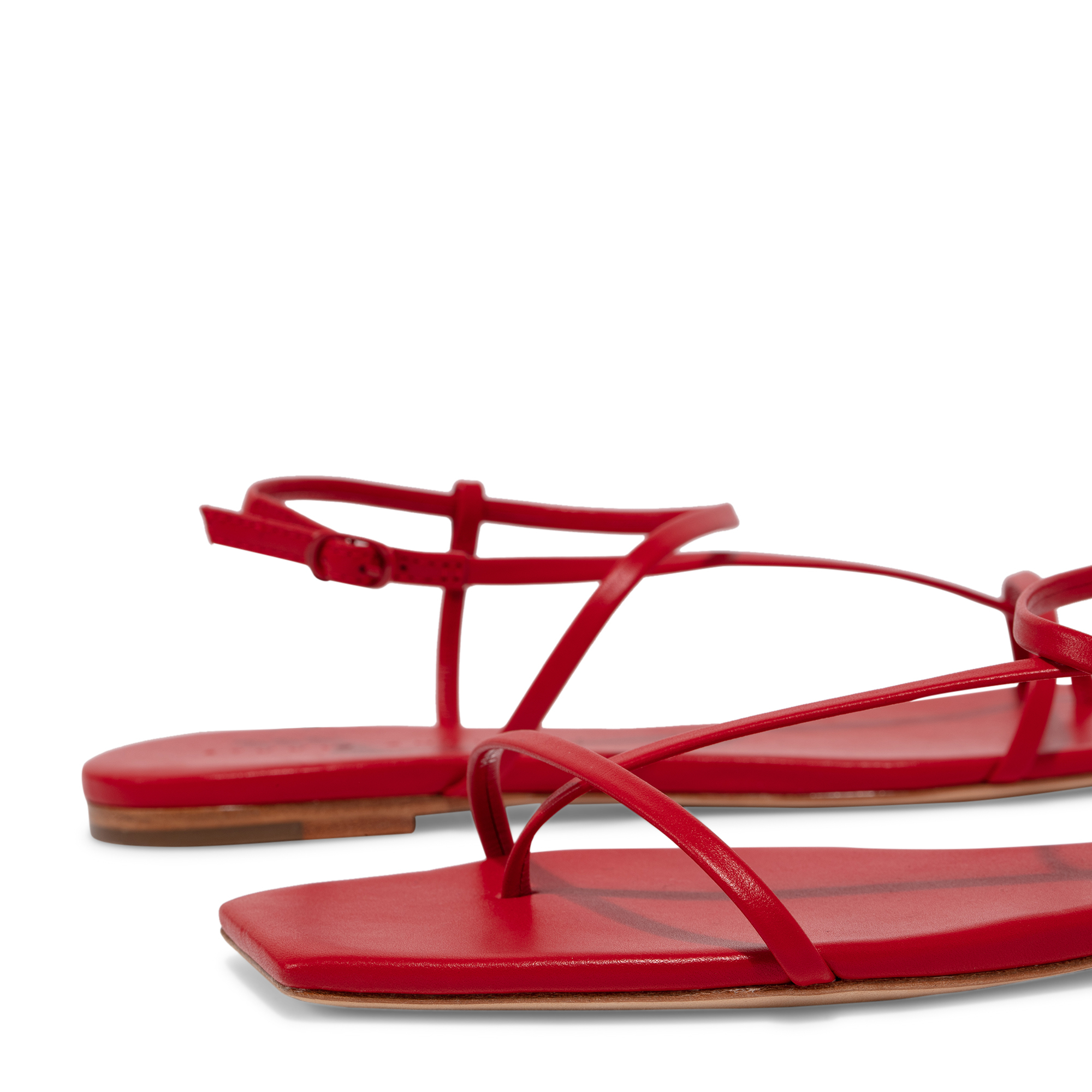 

1.22 sandals, Red
