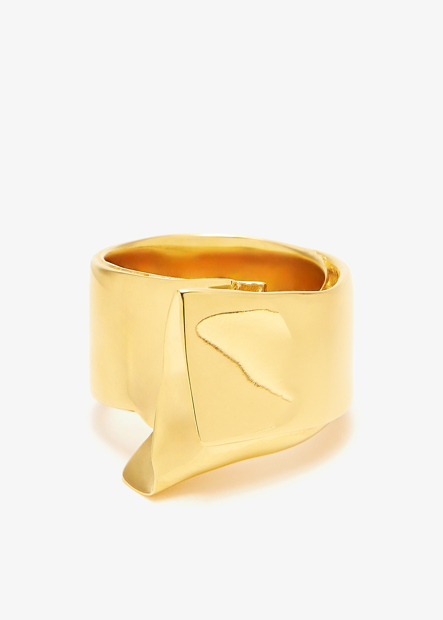 

Soggy Envelope ring, Gold
