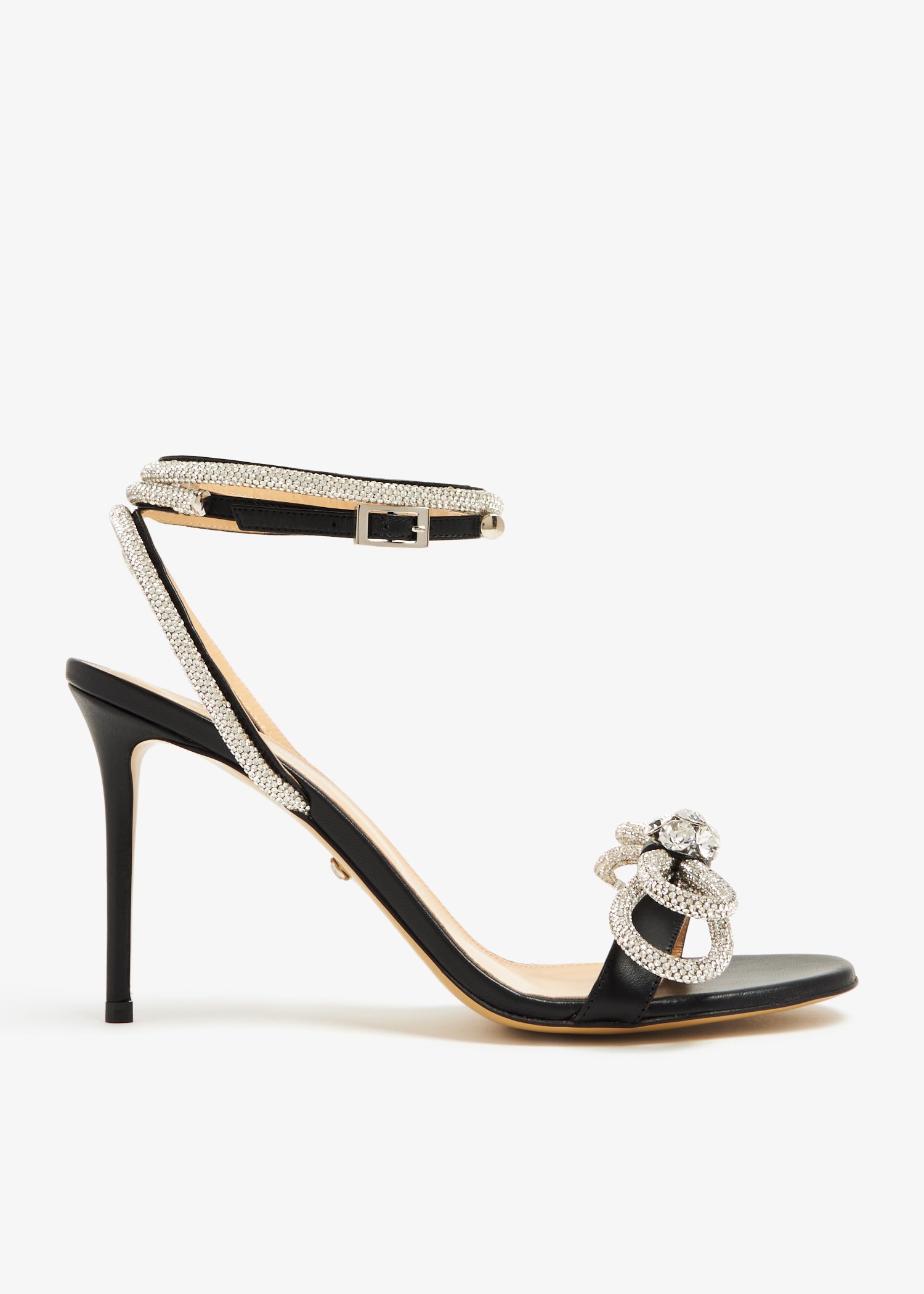 

Double Bow sandals, Black