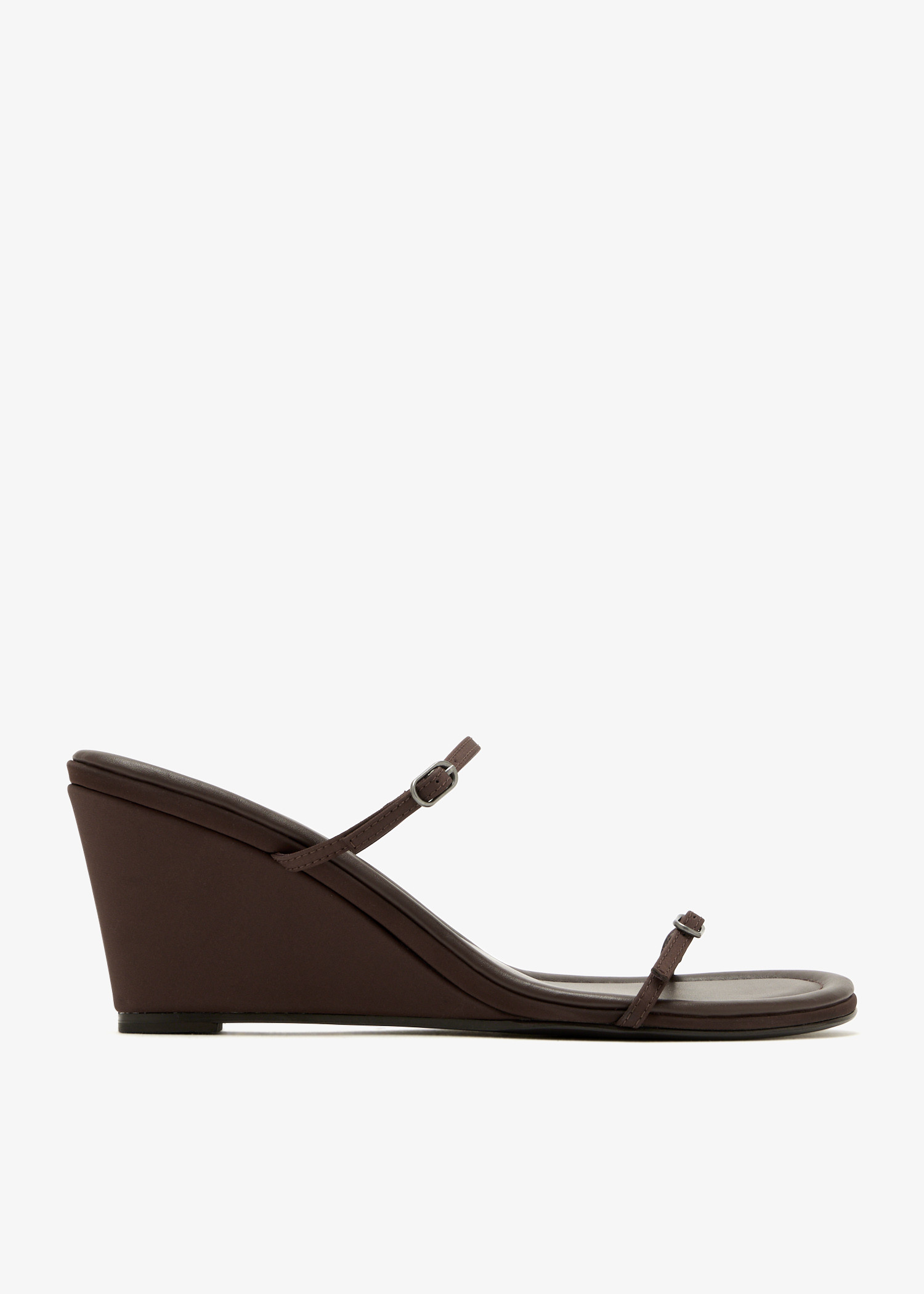 

Petit Belt thong wedge sandals, Brown