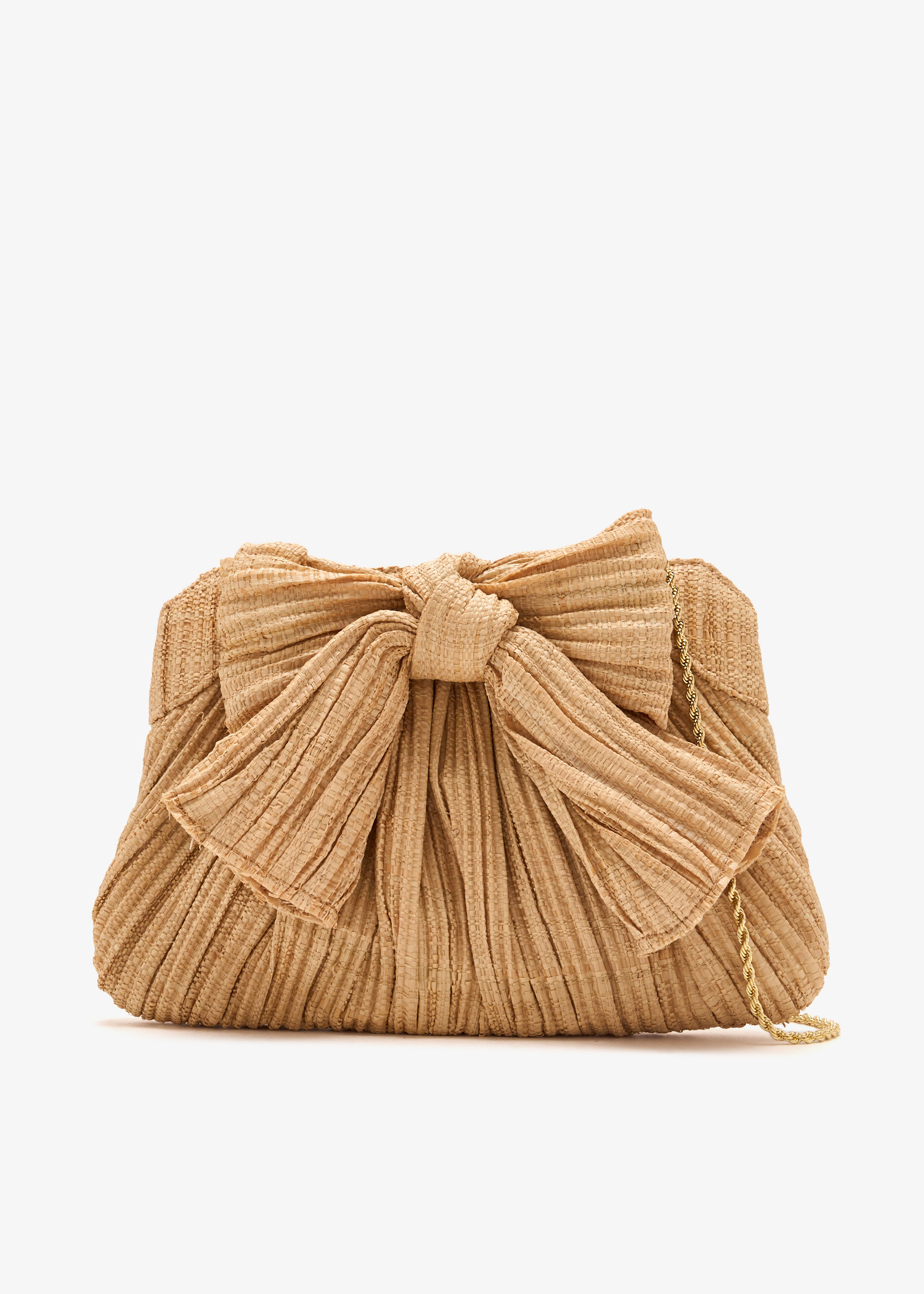 

Rayne clutch, Beige