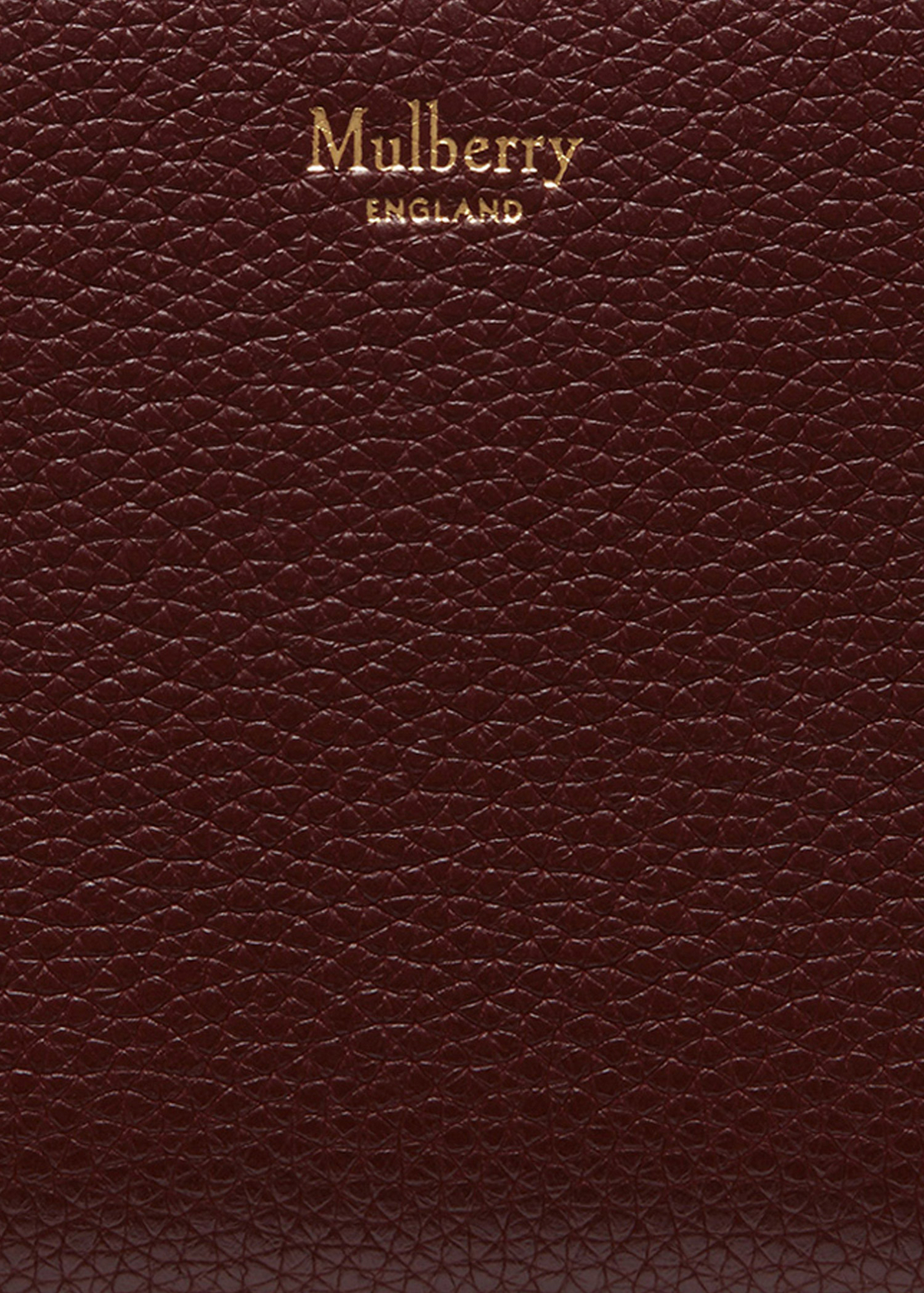 

Small leather wallet, Burgundy