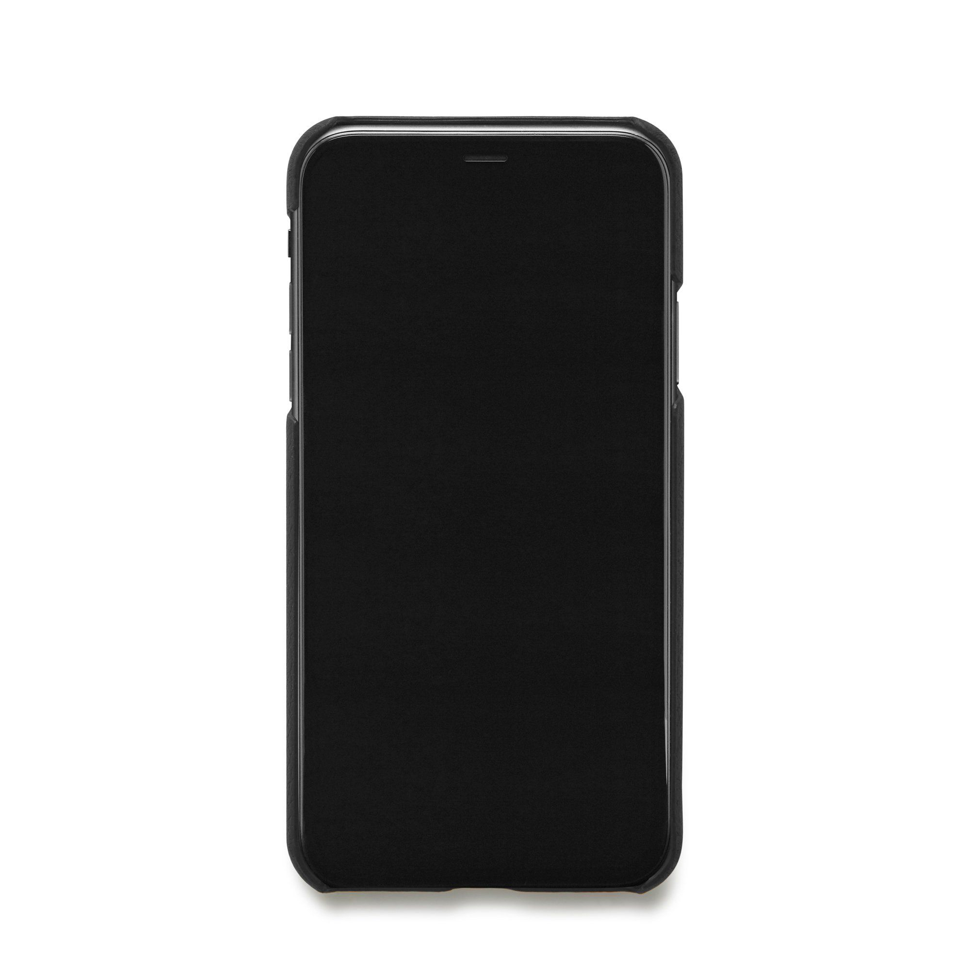 

Leather iPhone 11 Pro Max Cover, Black