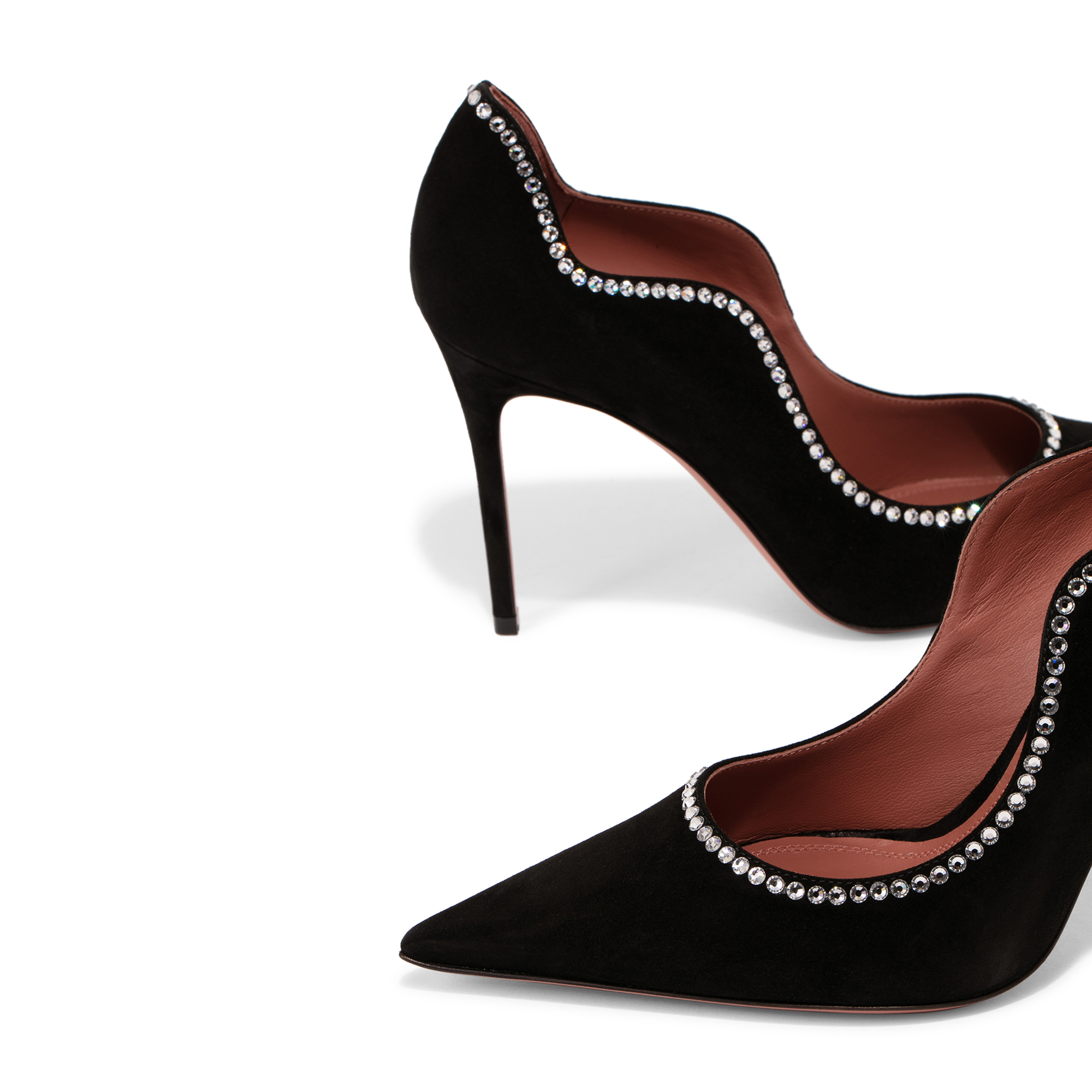

Romy crystal pumps, Black