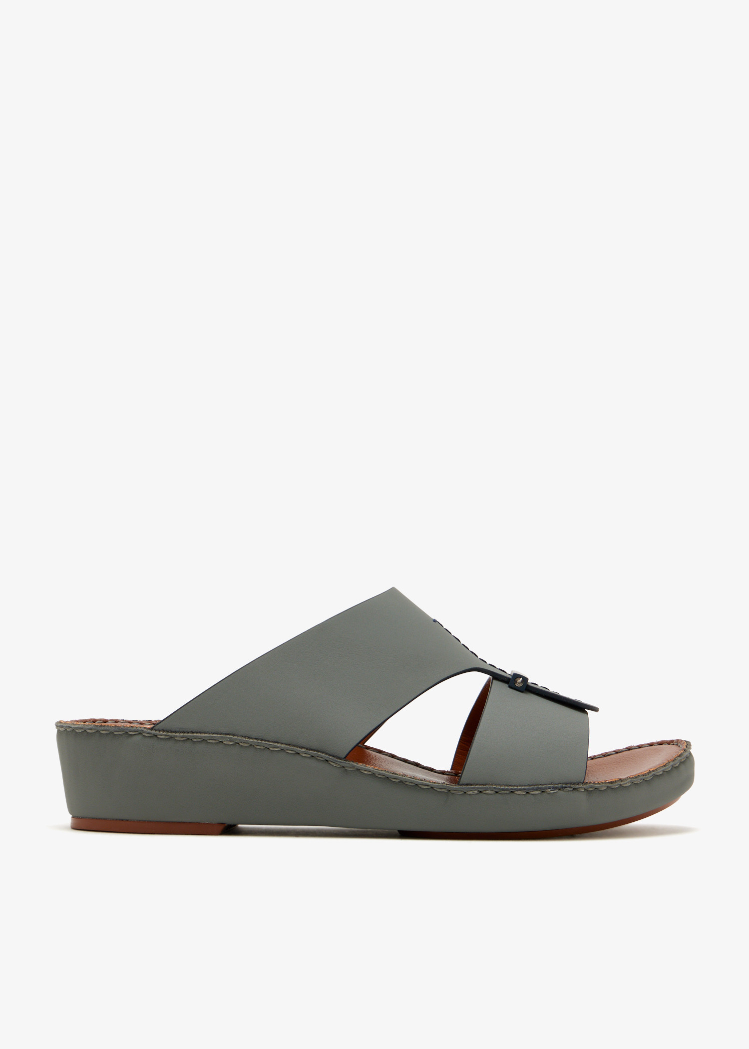 

Cerchio Cucire Rubbercalf sandals, Grey