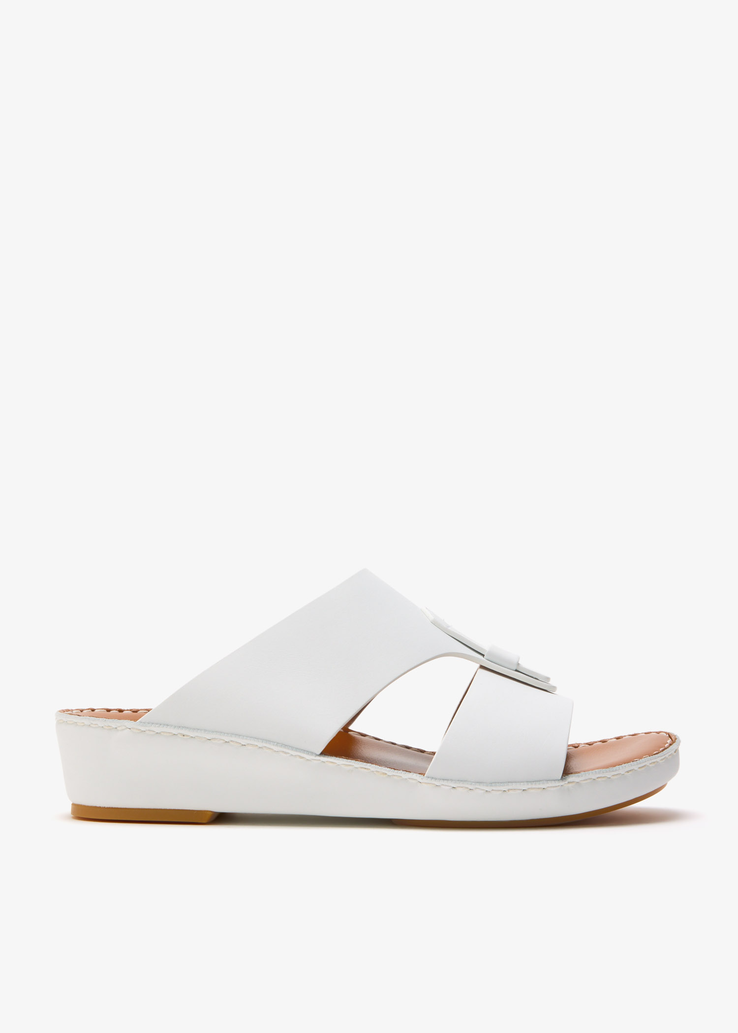 

Fissarito Rubbercalf sandals, White