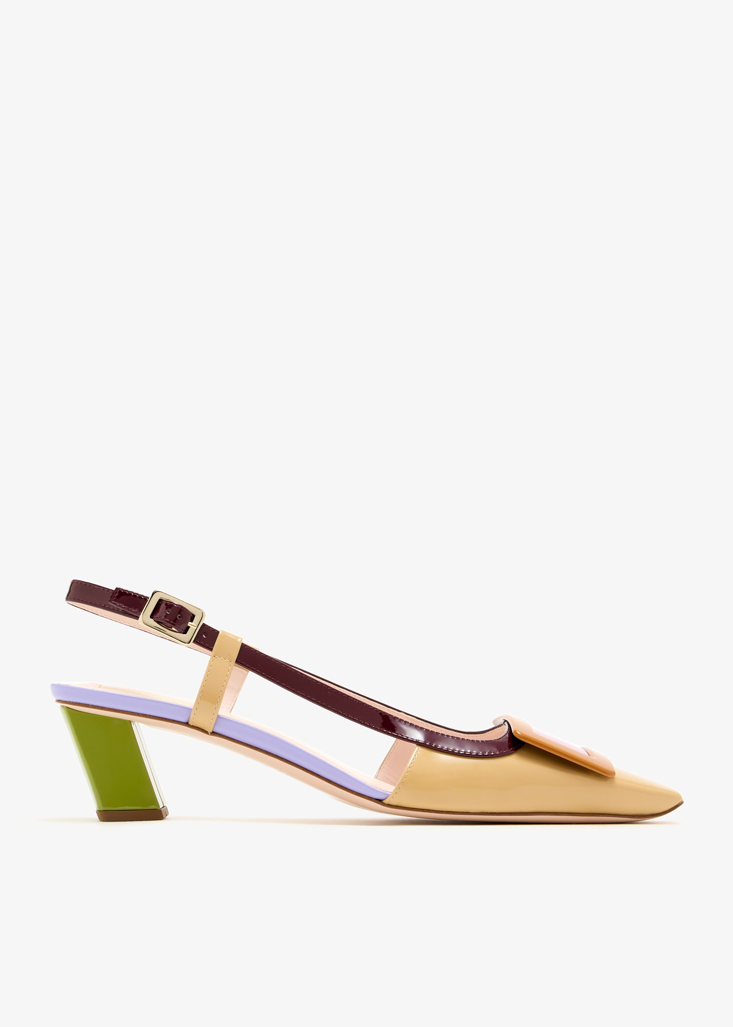 

Belle Vivier slingback pumps, Multicolored