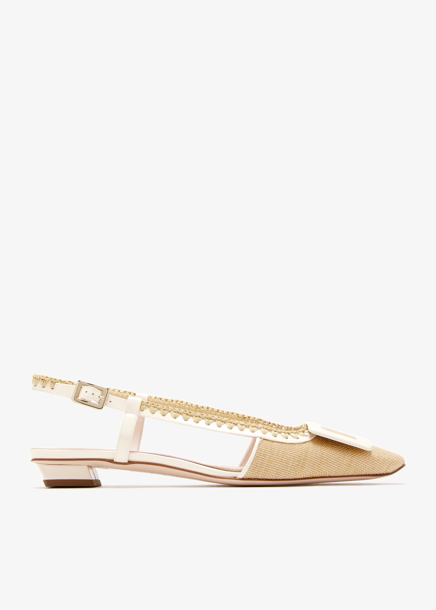 

Belle Vivier slingback ballerinas, Beige