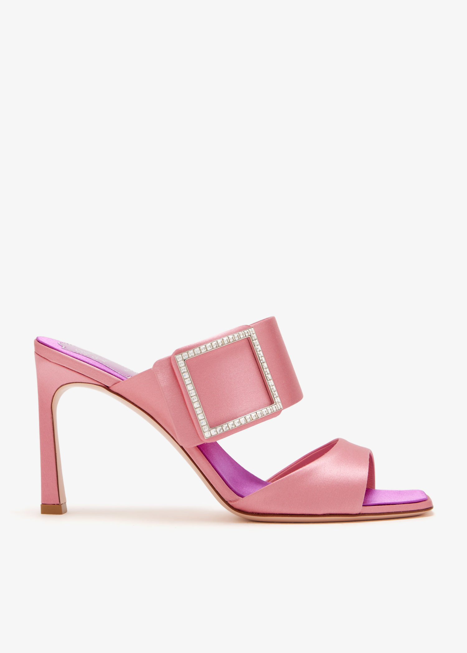 

Trompette mules, Pink