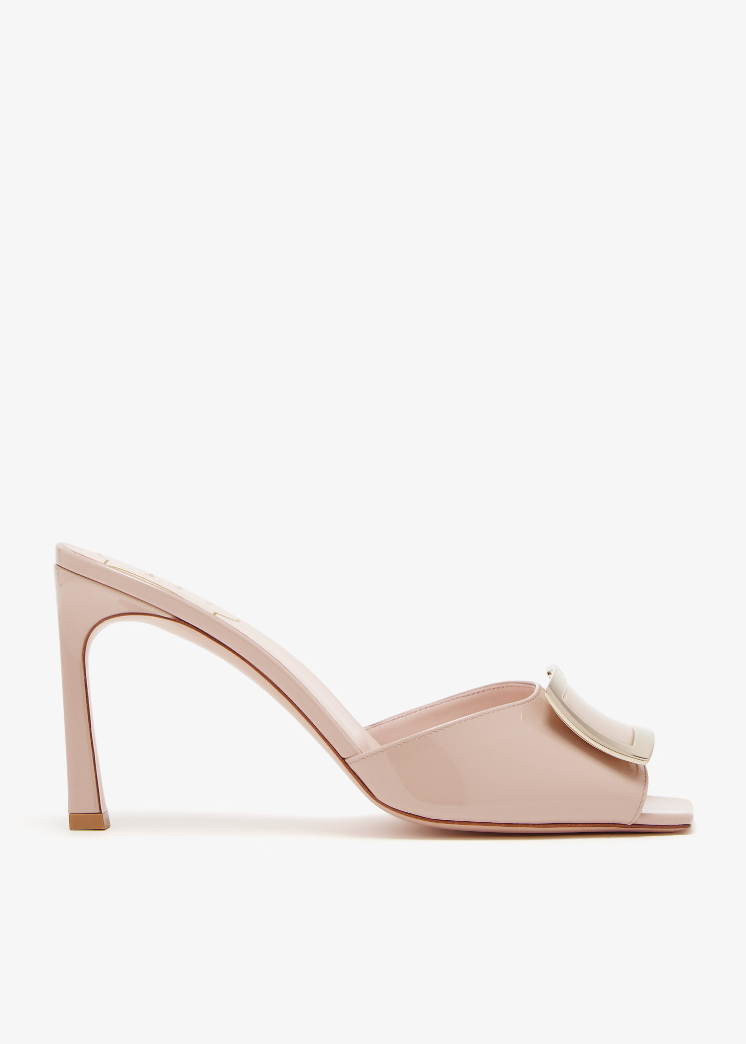 

Trompette mules, Beige