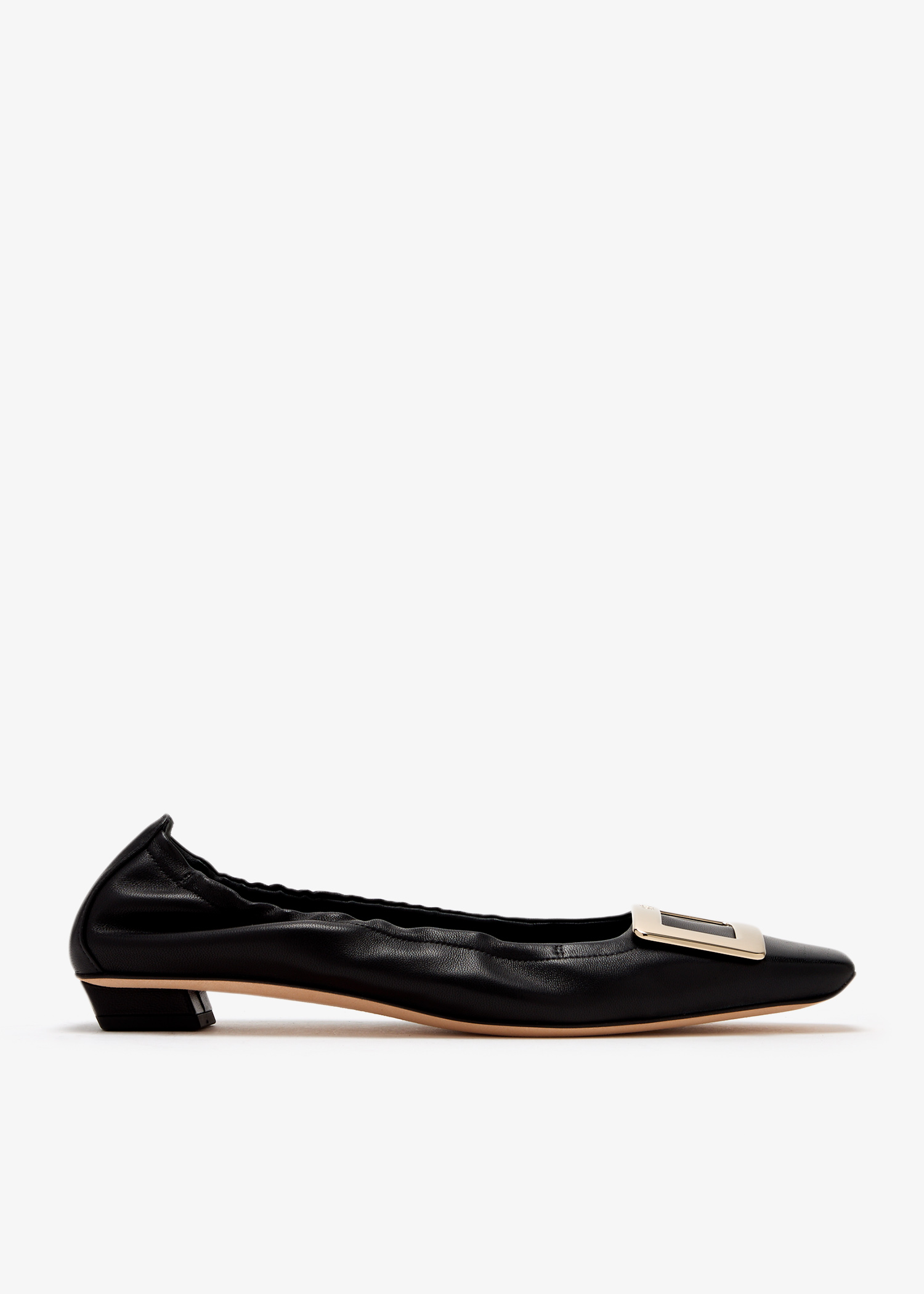 

Belle Vivier ballerinas, Black