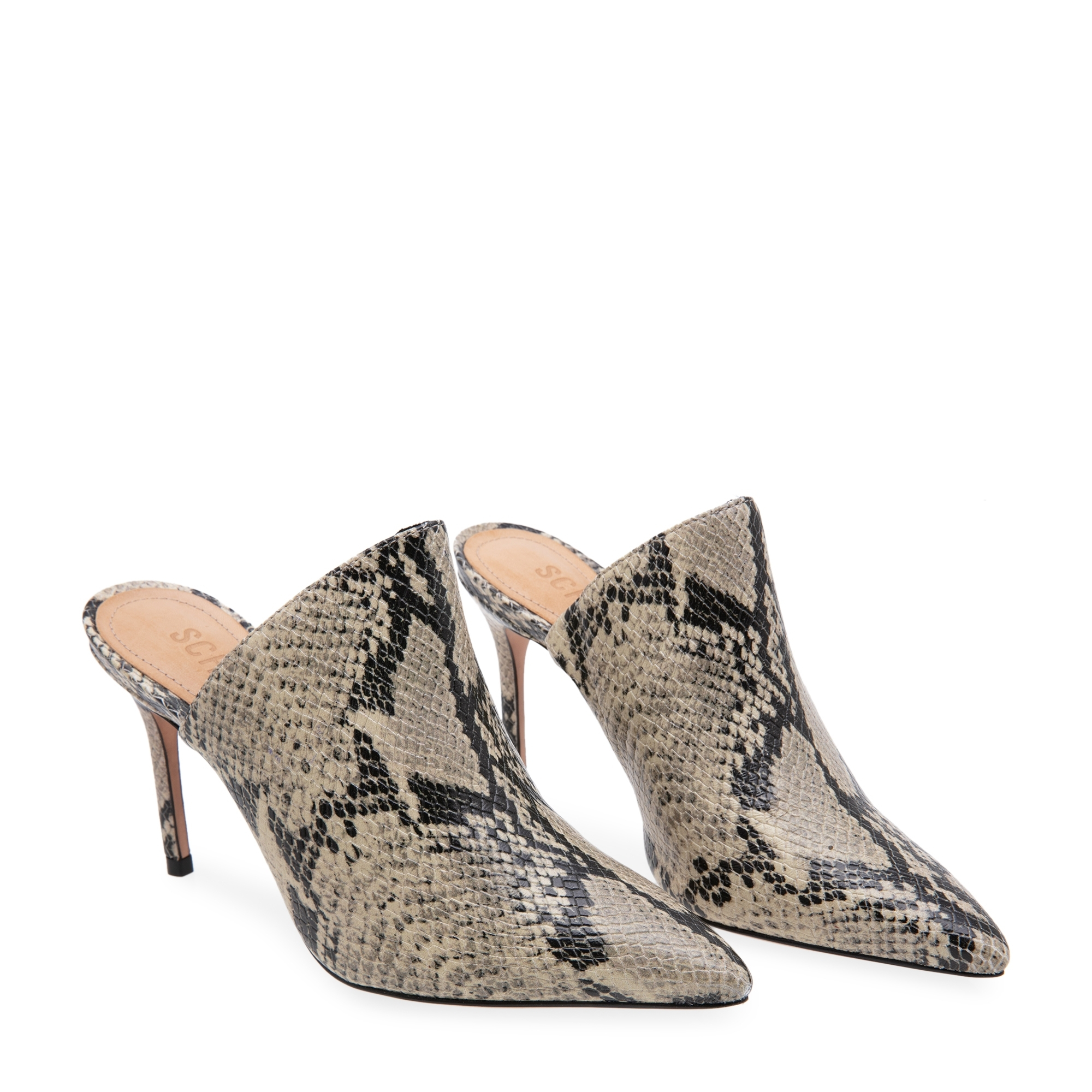 

Bardot mules, Animal print