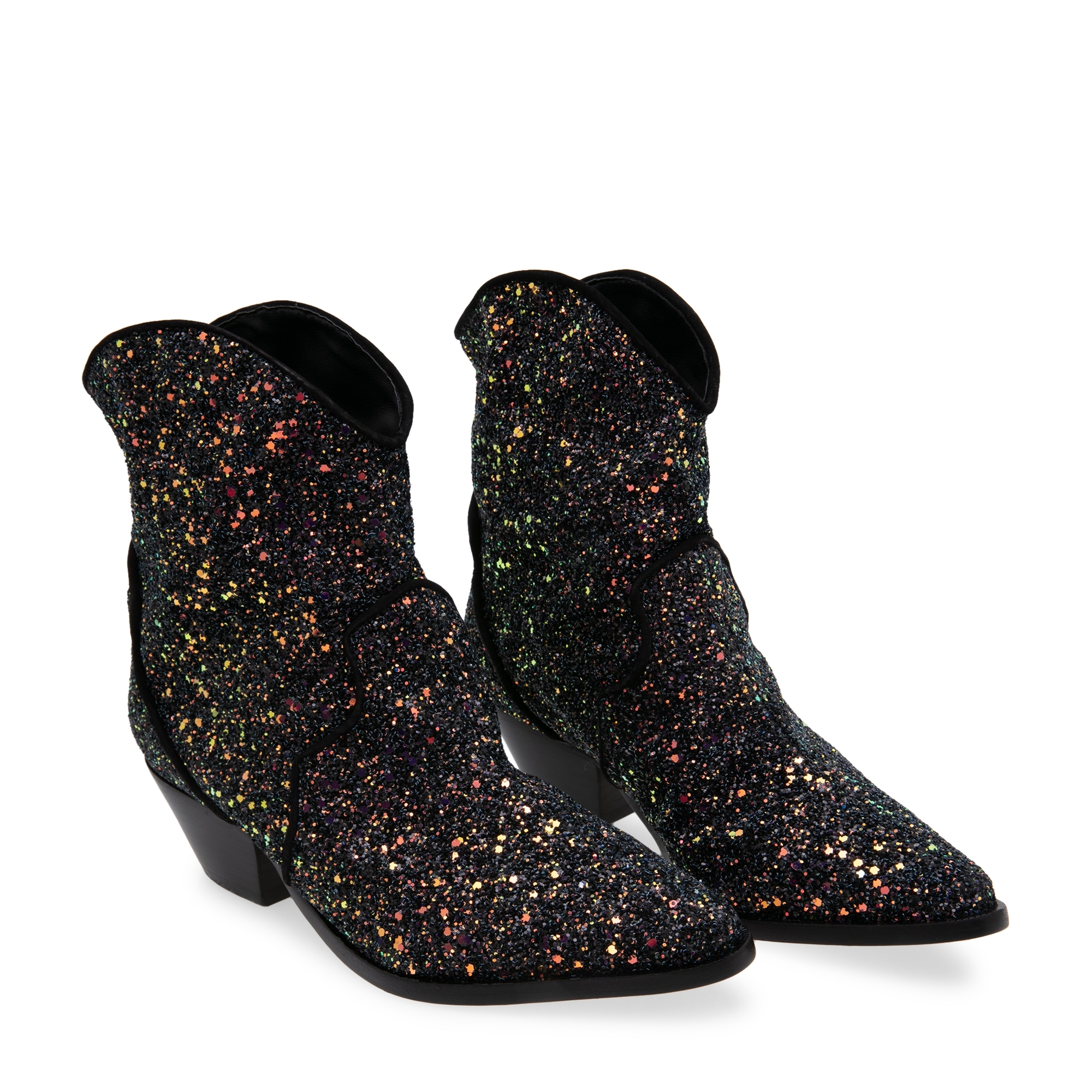 

Glitter boots, Black