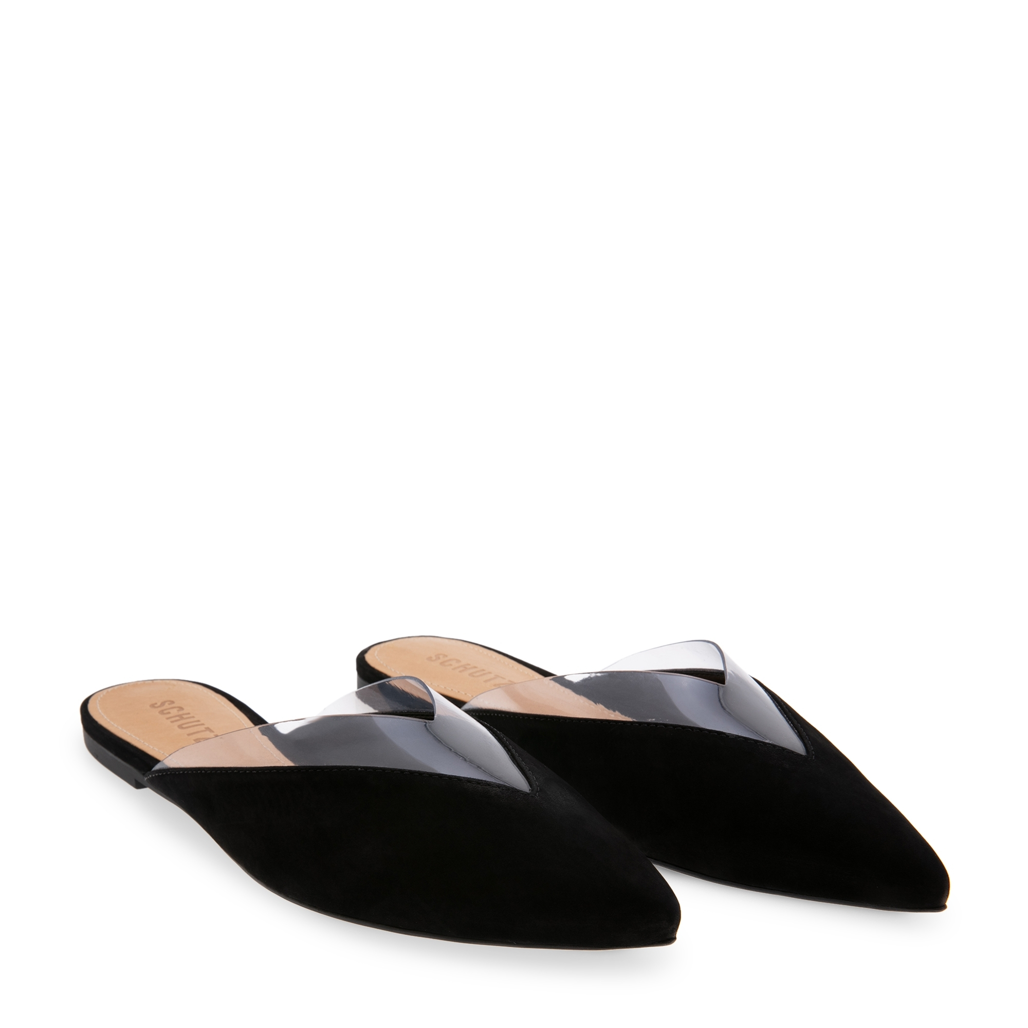 

Valentine mules, Black