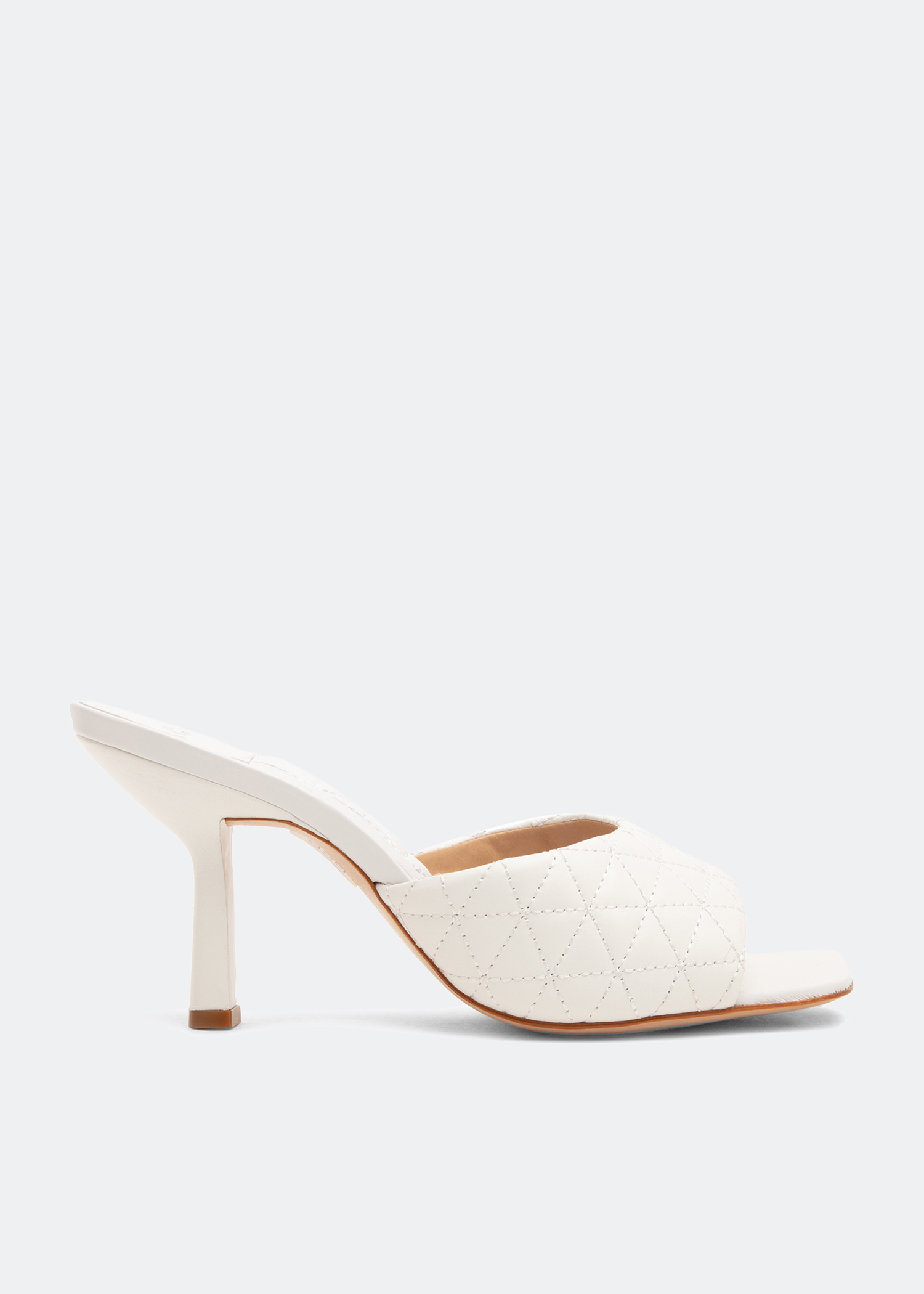 

Fryda mules, White