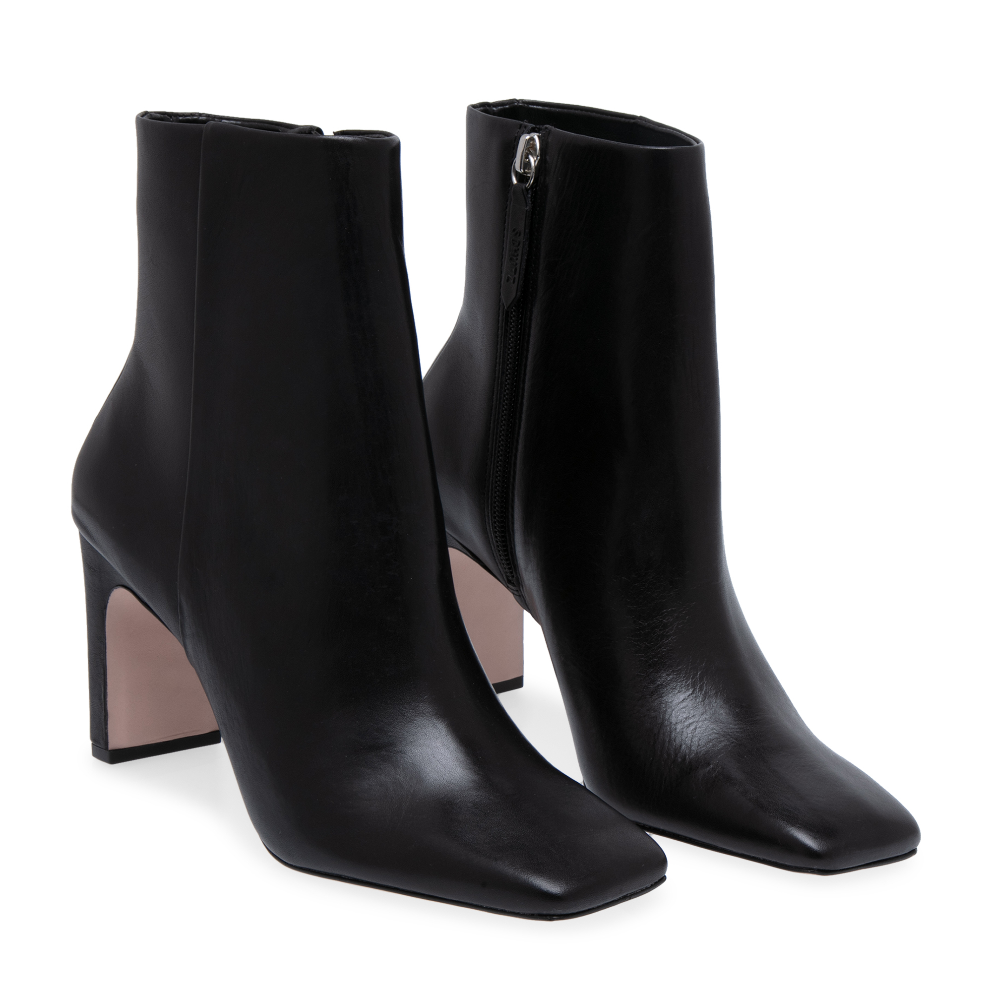 

Leather boots, Black