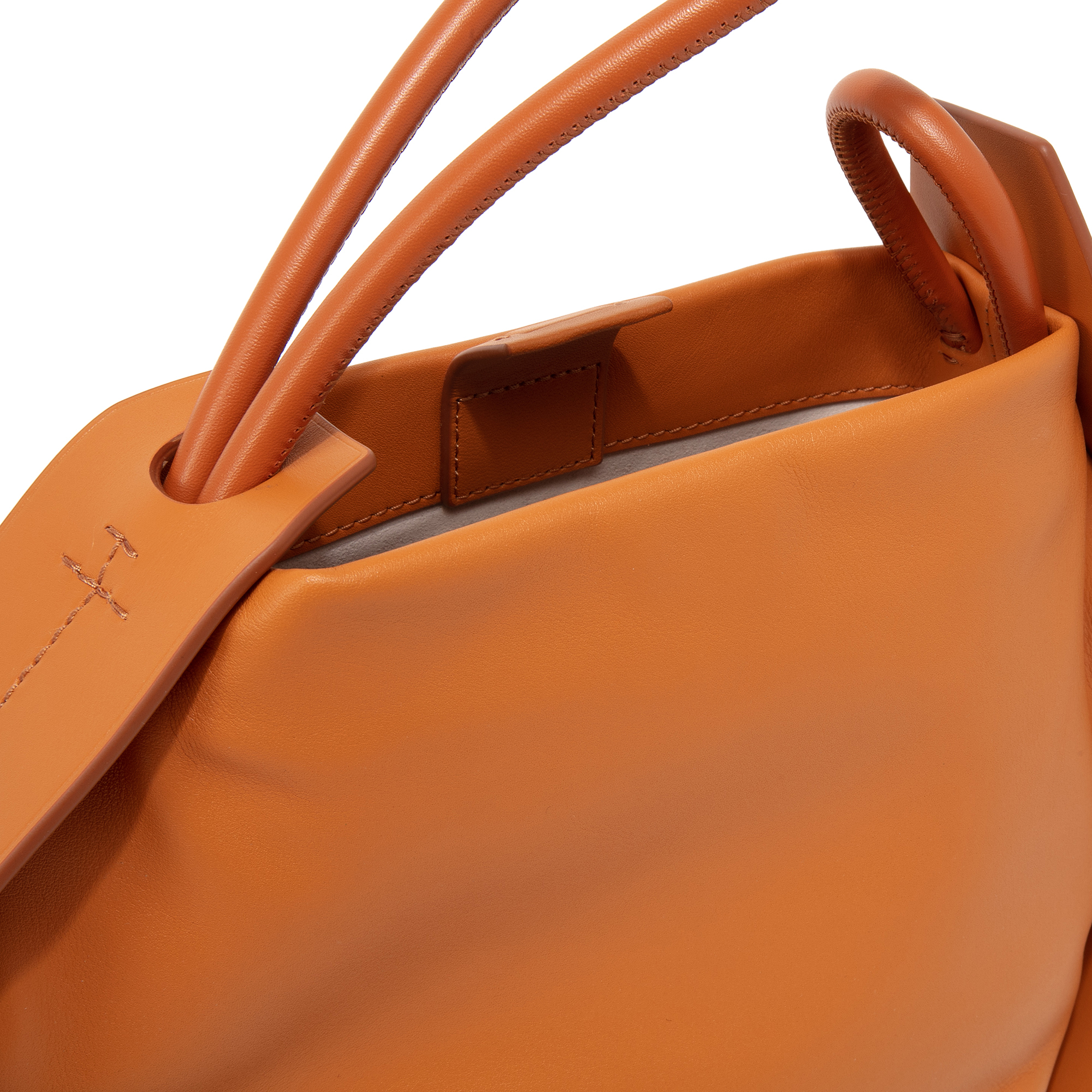 

Lake top-handle bag, Orange