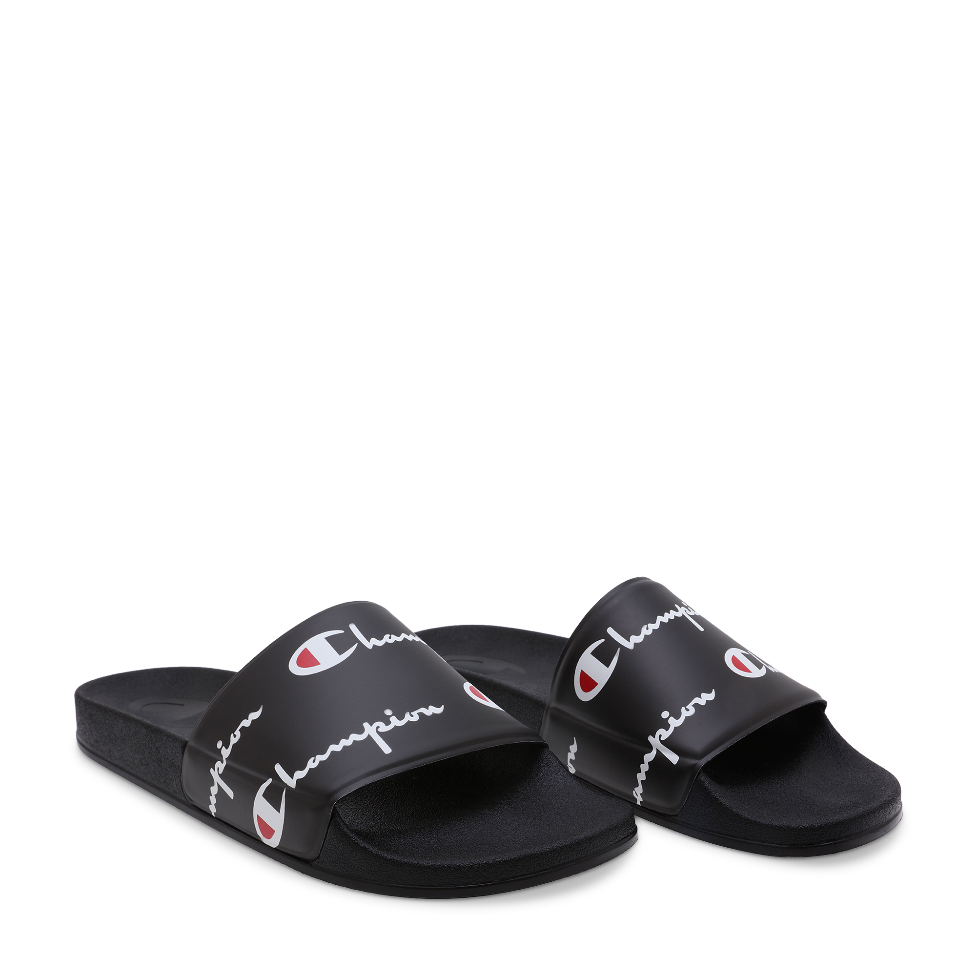 

Rubber slides, Black