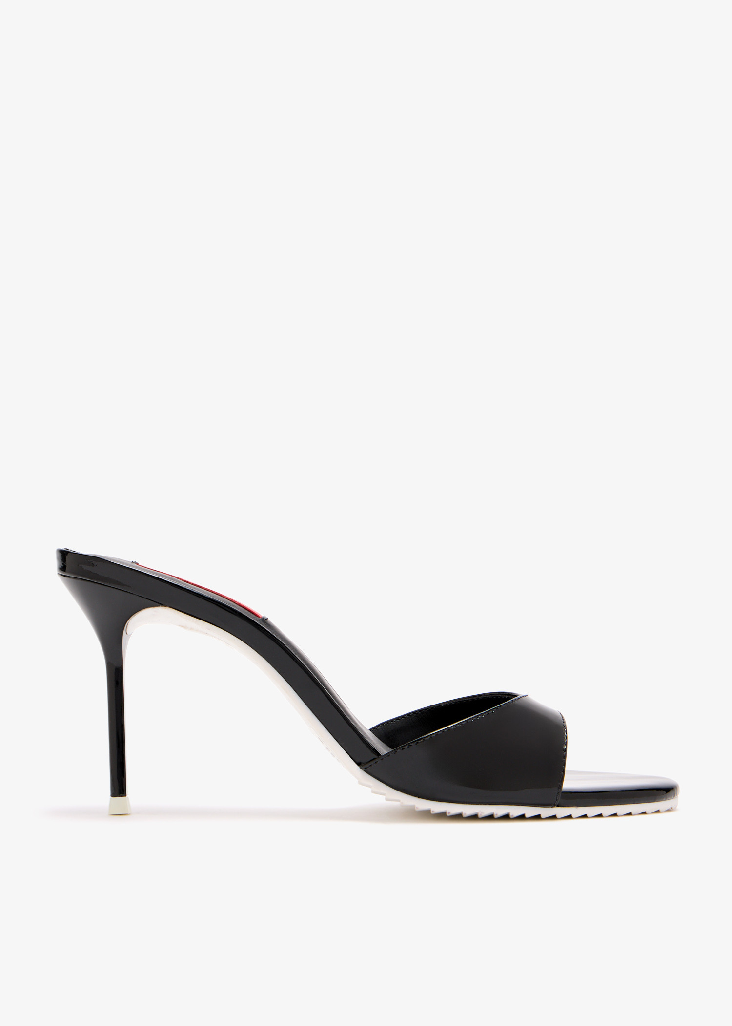

x Malu patent leather mules, Black