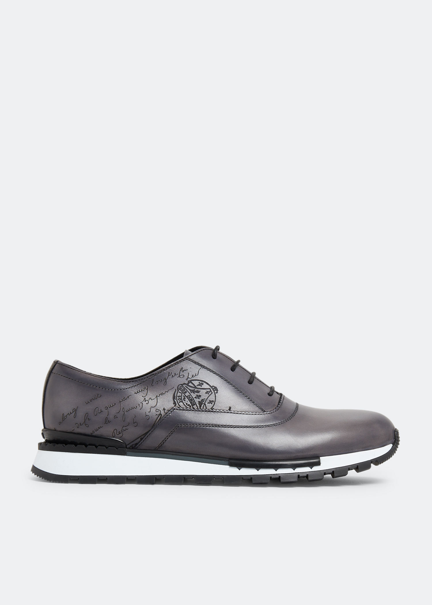 

Fast Track leather sneakers, Grey