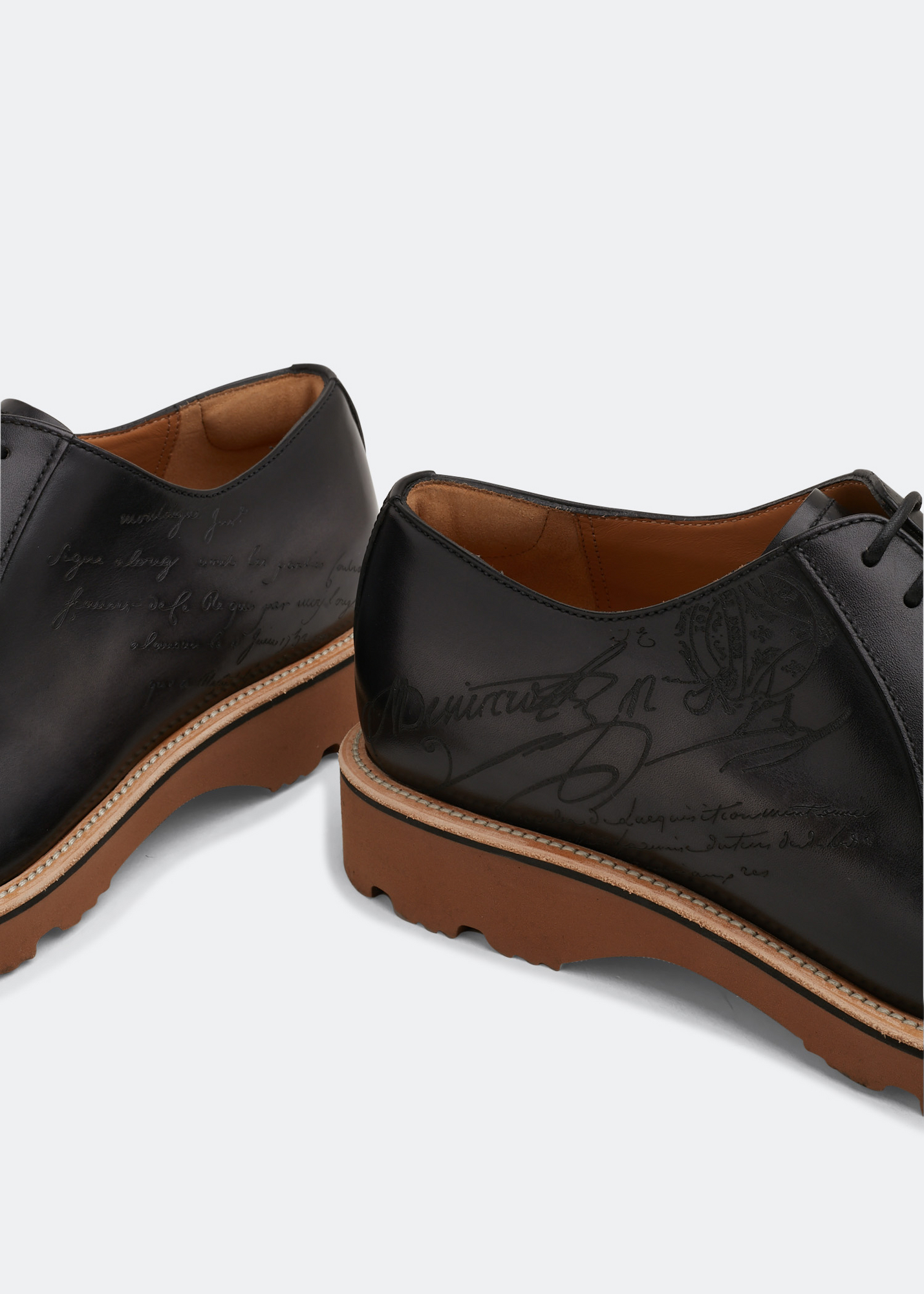 

Spada Scritto Derby shoes, Black