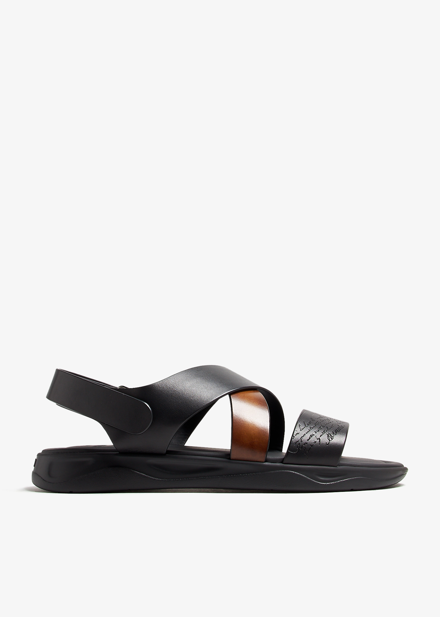 

Shadow sandals, Black