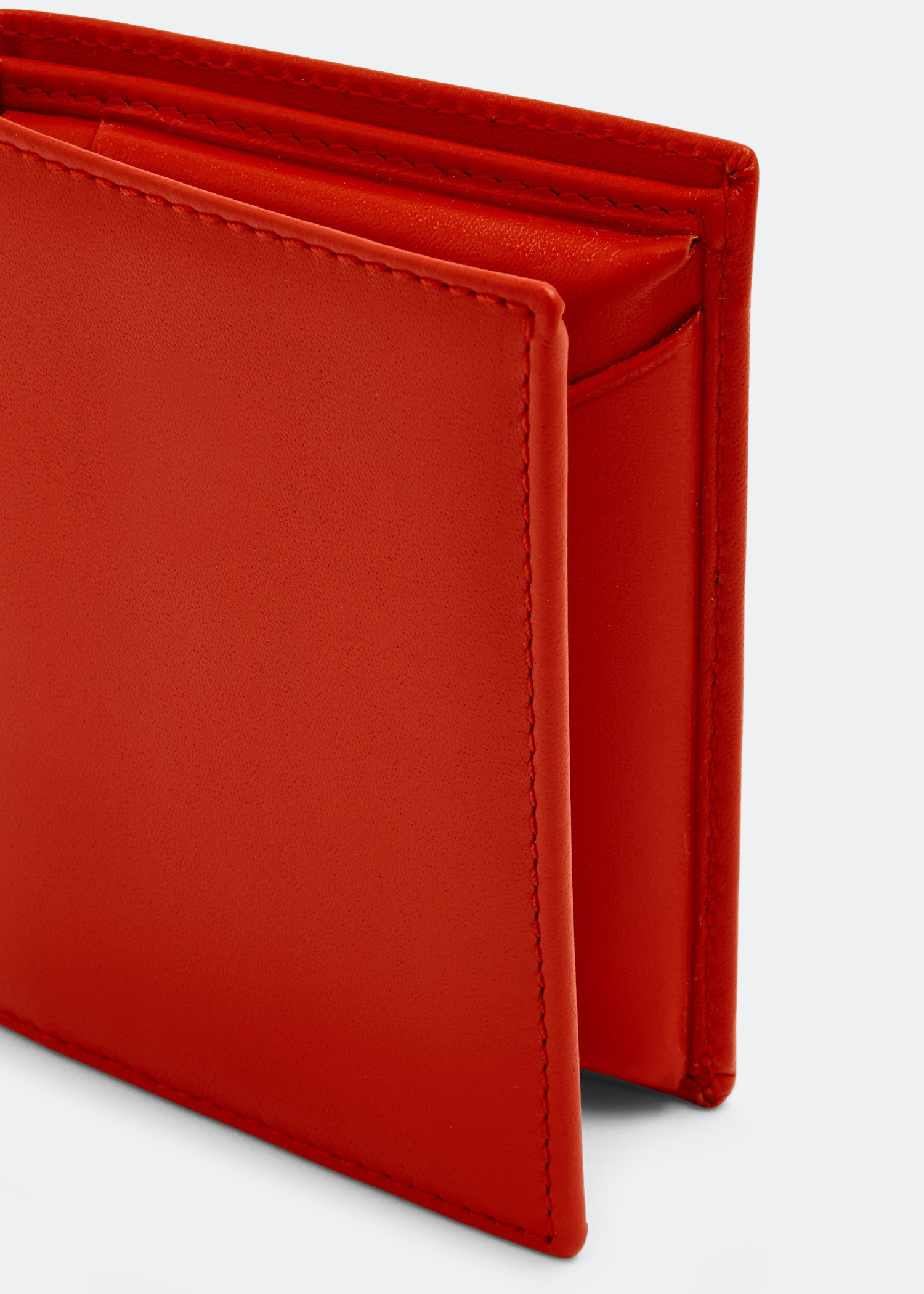 

Leather wallet, Orange