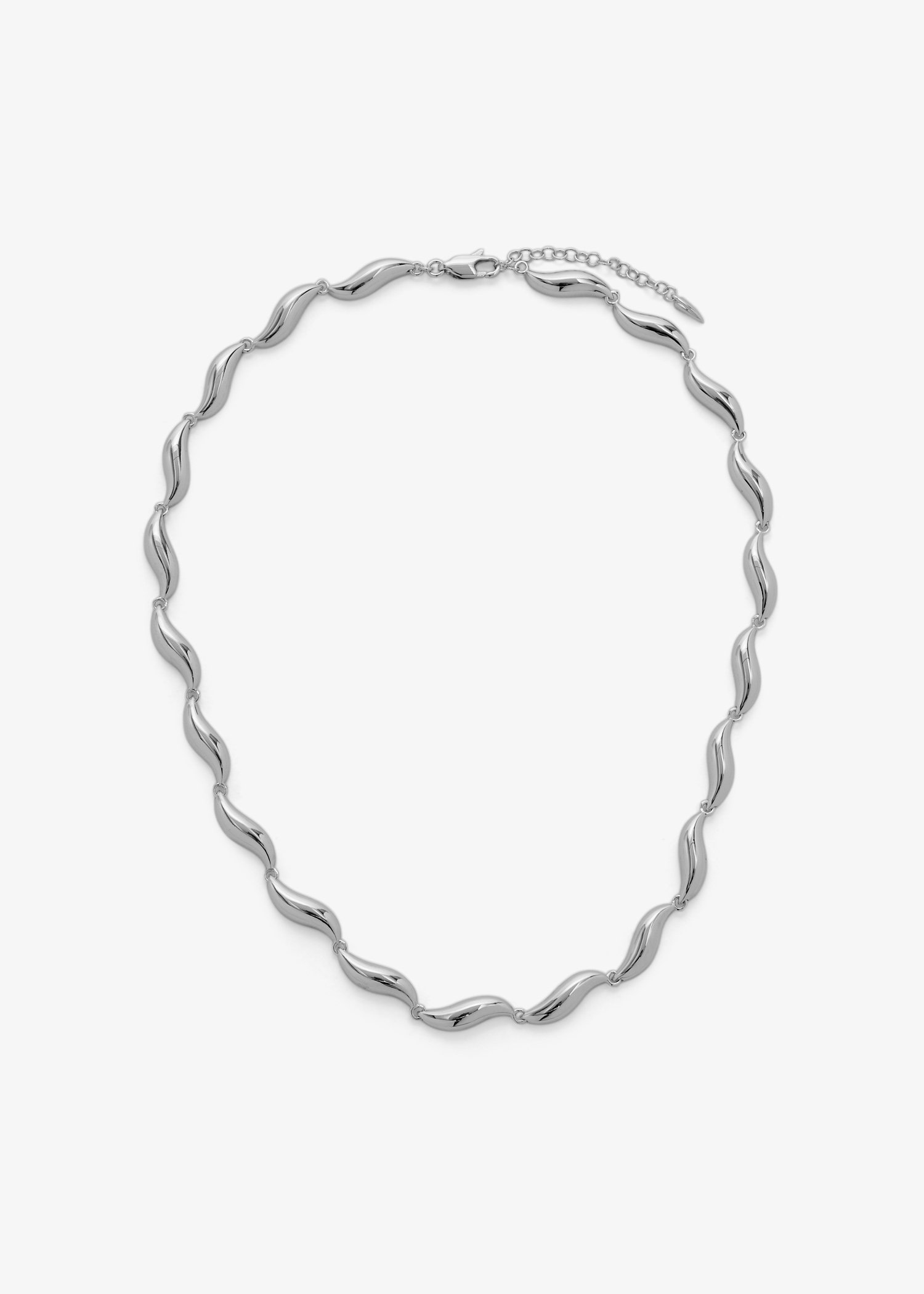 

Savi Signature link chain necklace, Silver