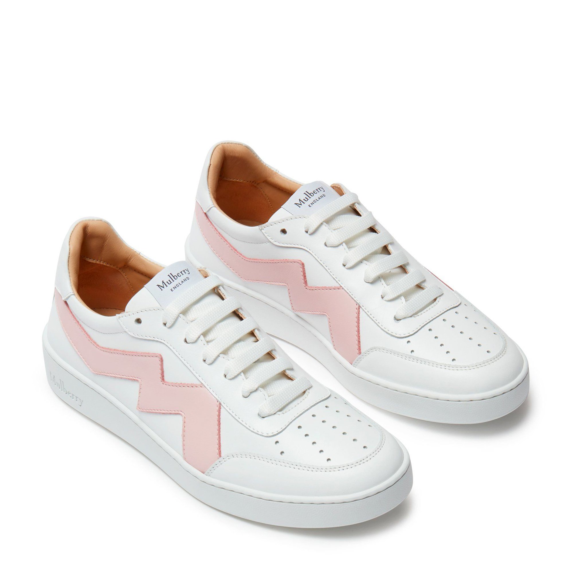 

Jumping lace-up sneakers, White