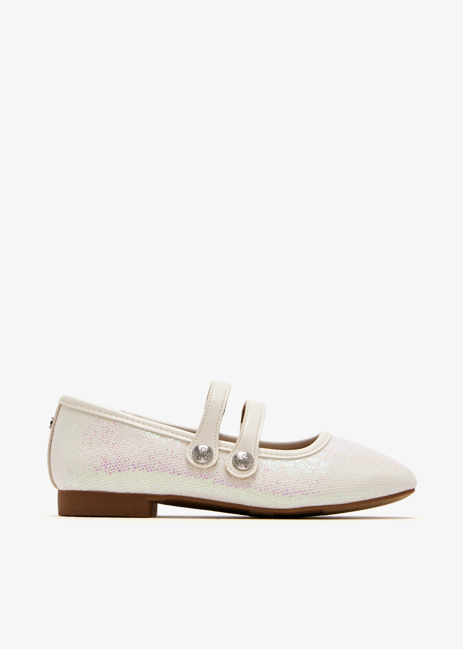 

Maeve Button G ballet flats, White