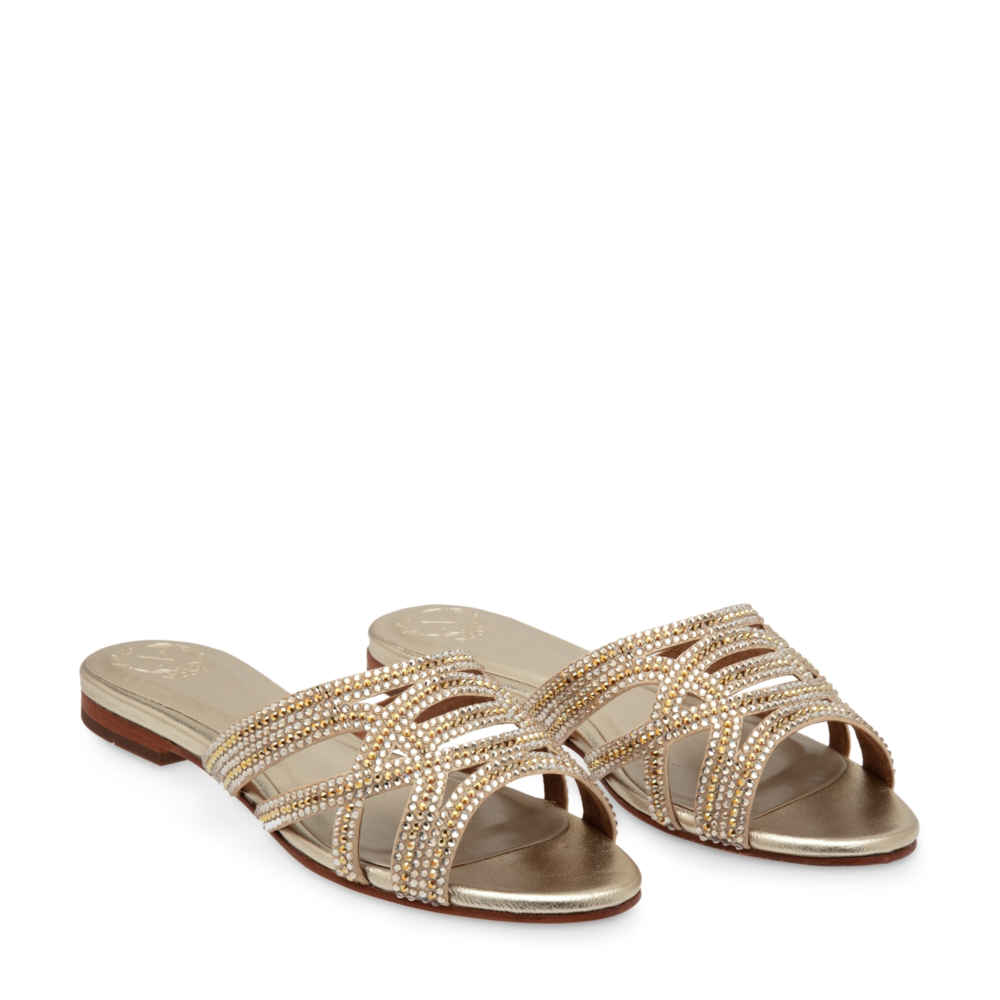 

Sanayi sandals, Gold