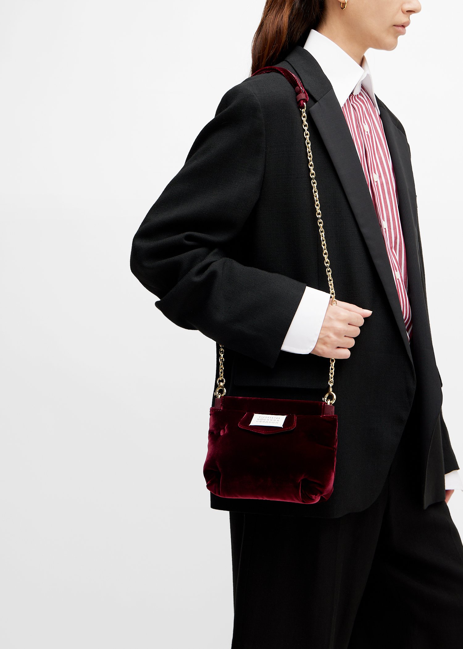 

Glam Slam red carpet mini bag, Burgundy