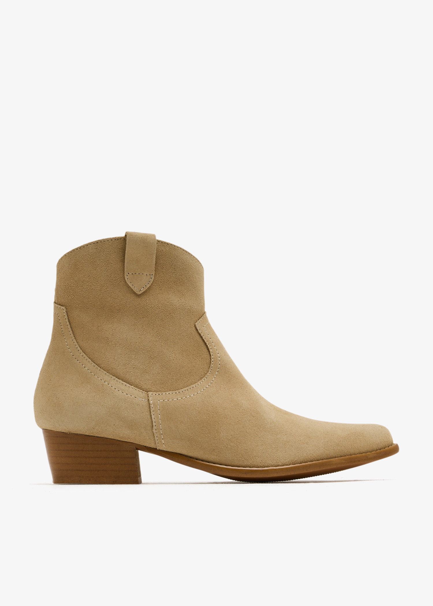 

Selene cowboy boots, Beige