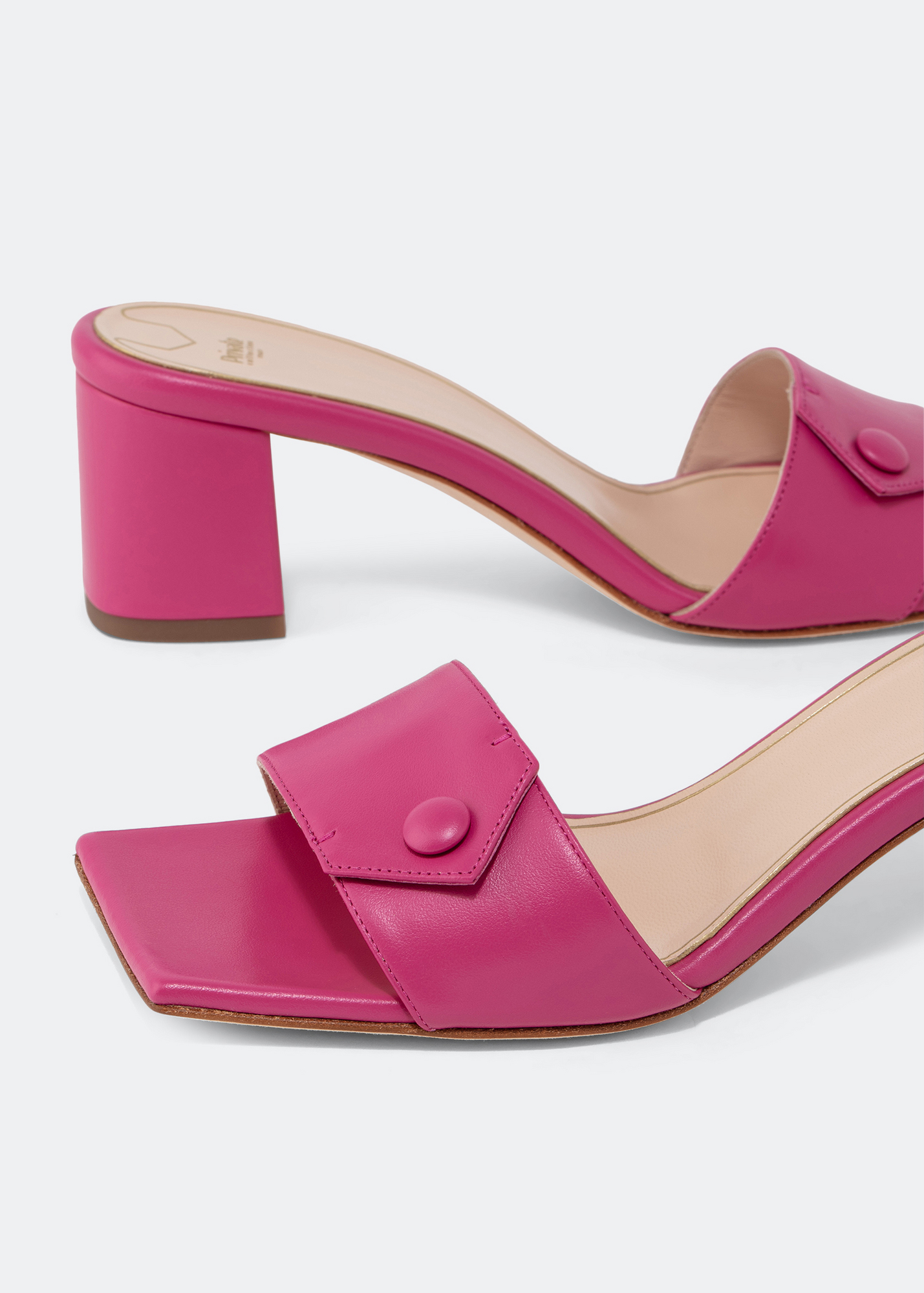 

Crepida Chiara mules, Pink