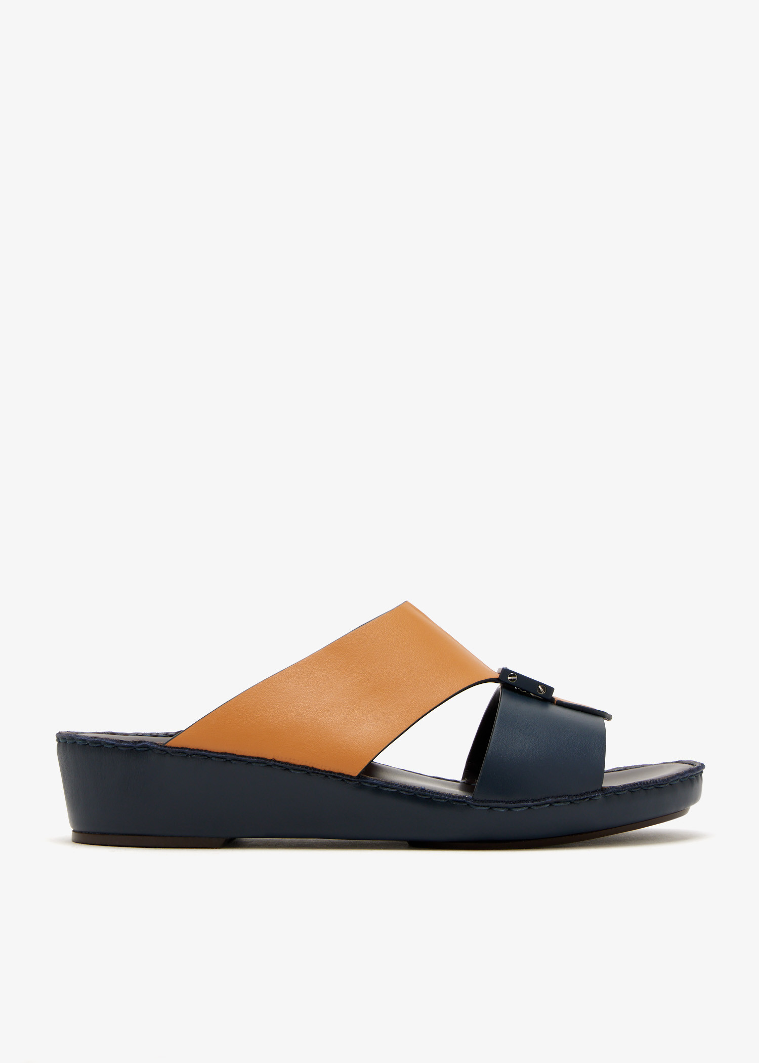 

Quadratura Cattura Edredon sandals, Navy