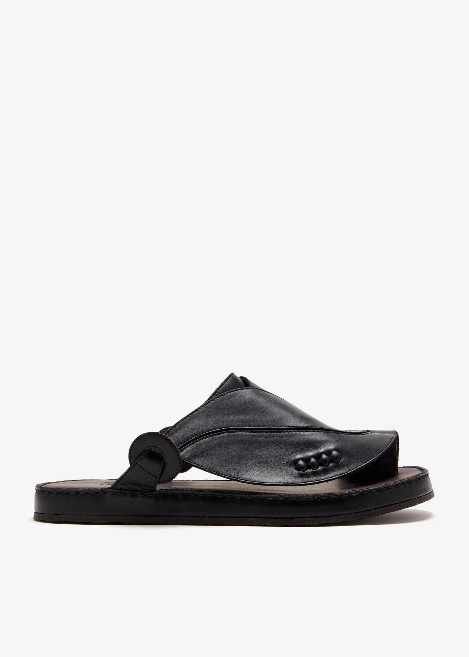 

Piatto Nouvo Softcalf sandals, Black