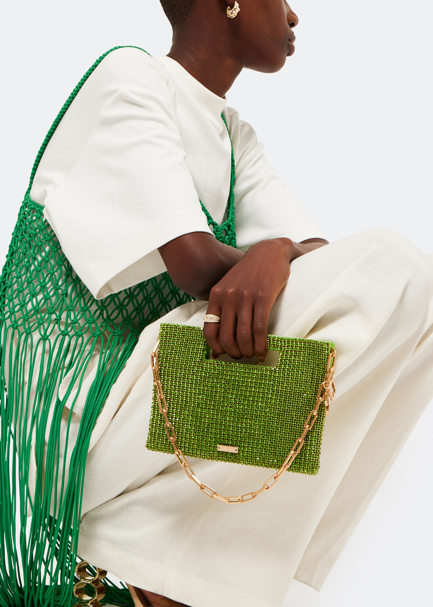 

Lucinda mini shoulder bag, Green