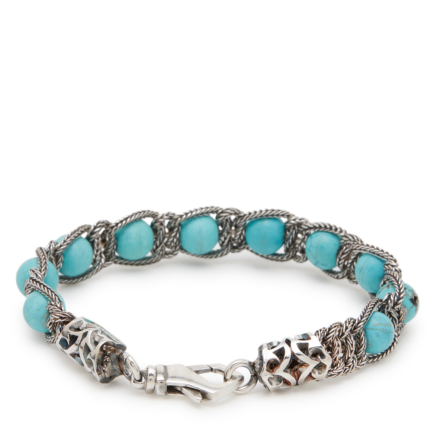 

Sterling silver bead bracelet