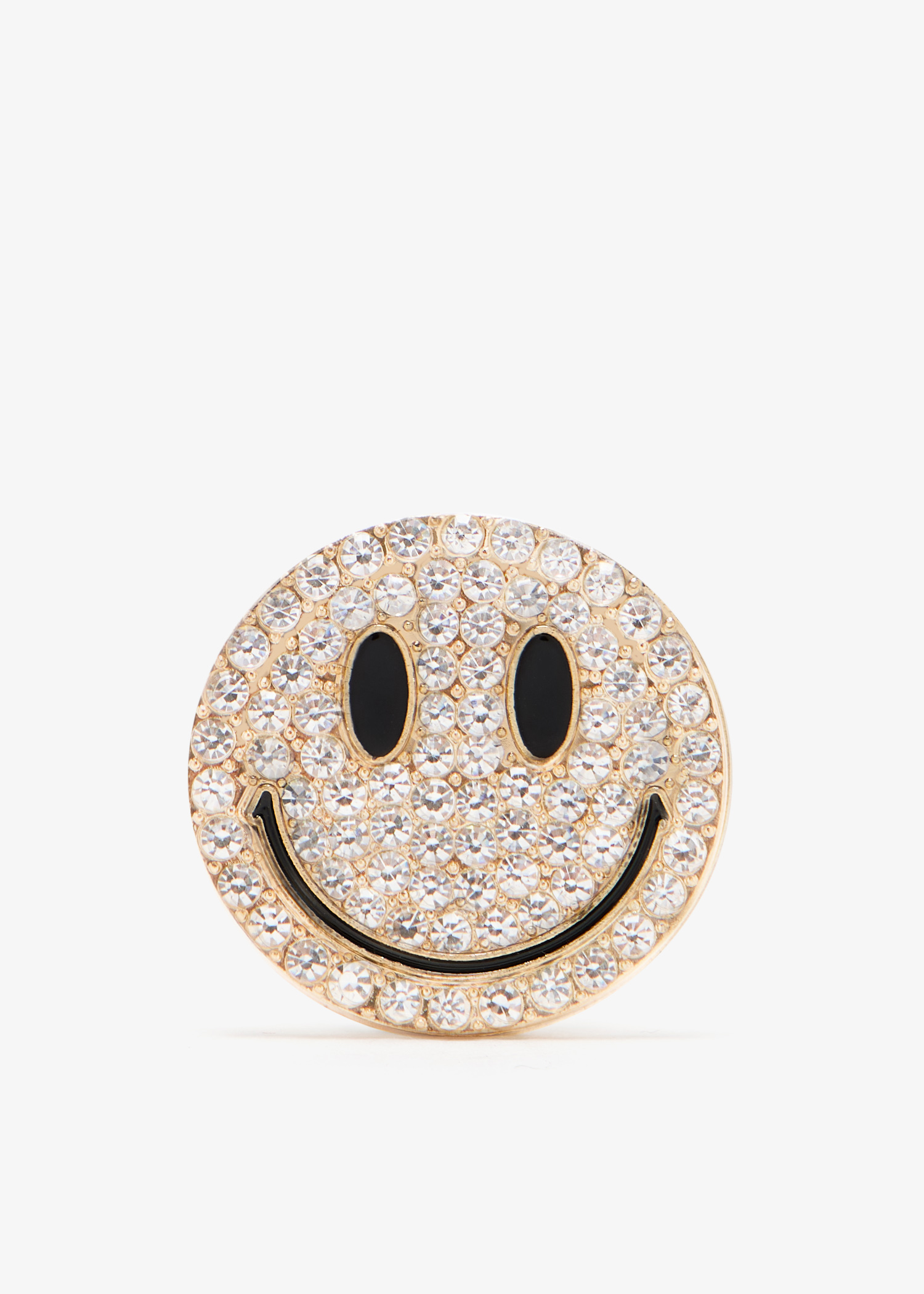 

Grin-A-Bling shoe charm, Gold