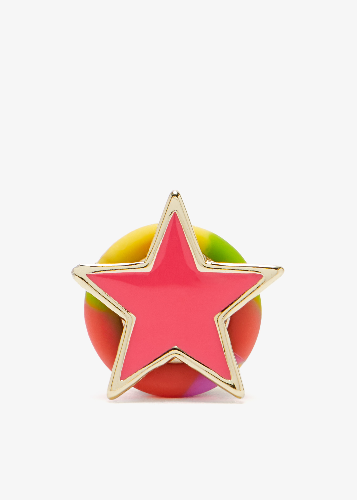 

Starburst shoe charm, Gold