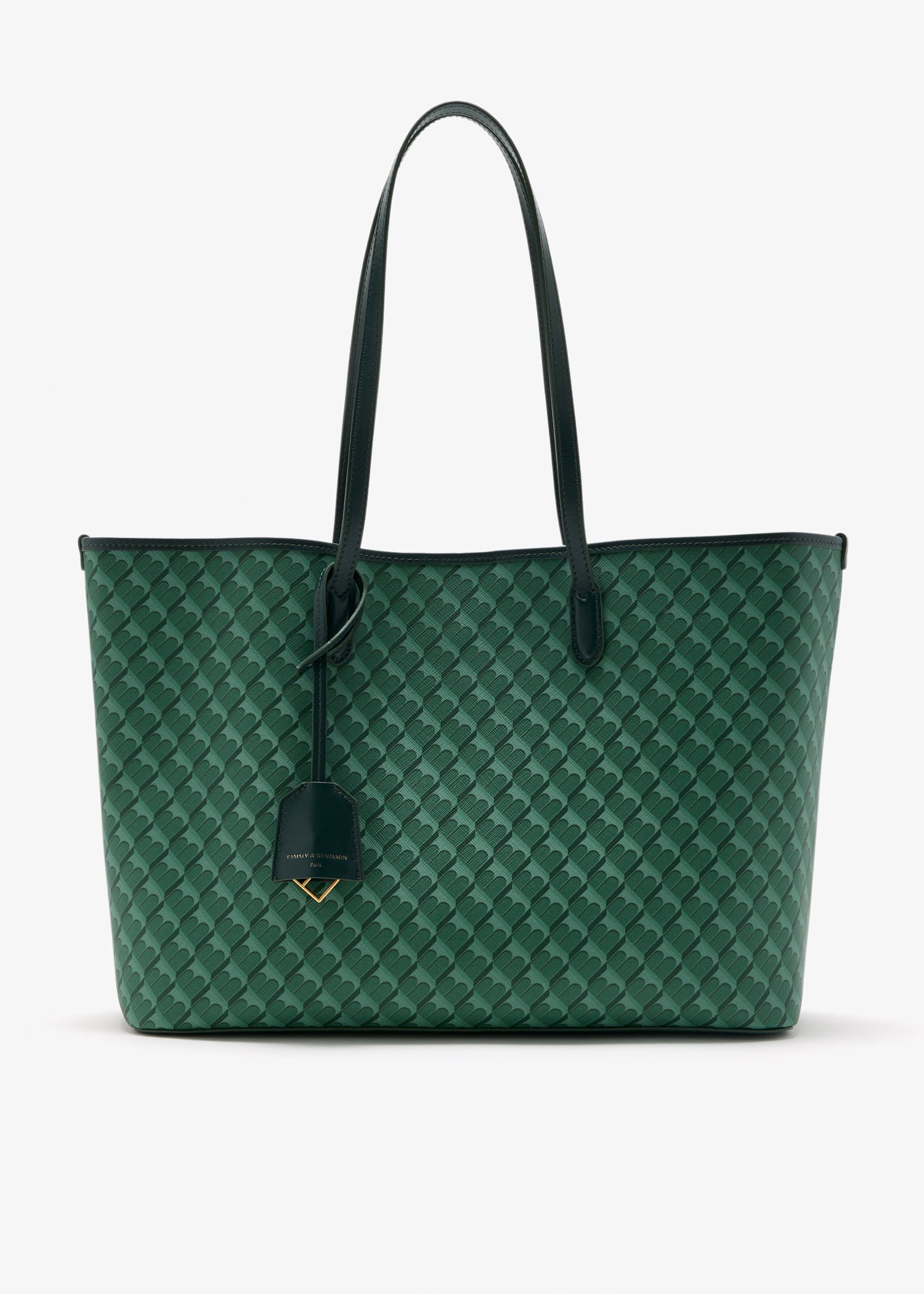 

Monogram shopper tote, Green