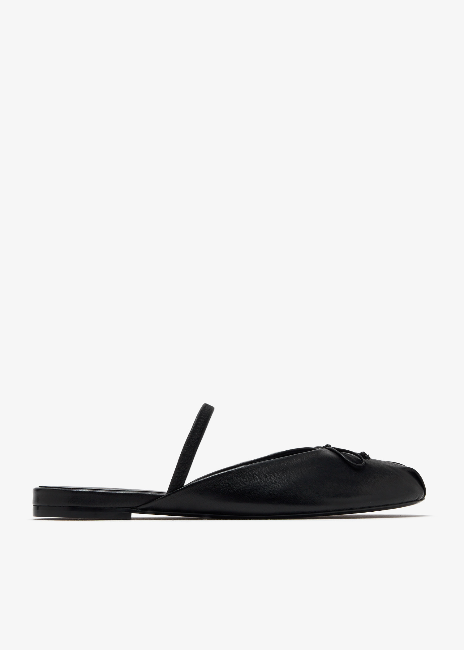 

Prima bow ballet mules, Black